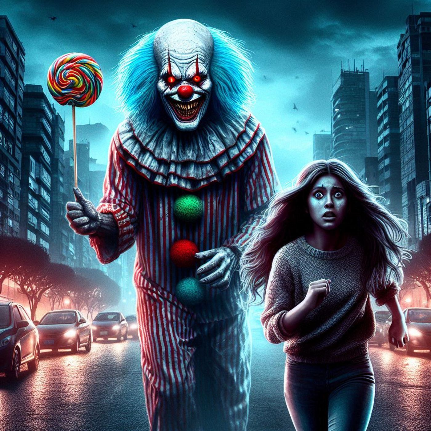 ¿Un payaso fantasma que pasea por Lima?