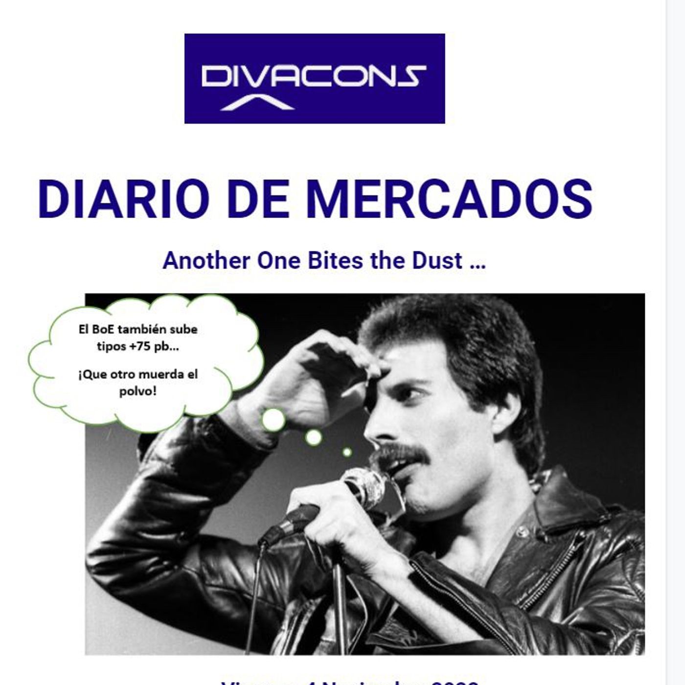 PODCAST DIARIO DE MERCADOS Viernes 4 Nov episode artwork