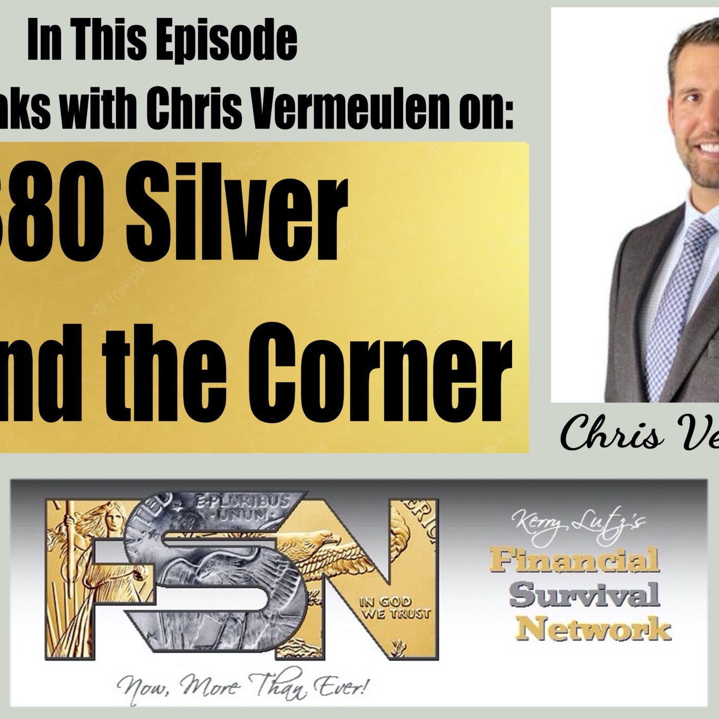 cover of episode $80 Silver Around the Corner -- Chris Vermeulen #6105