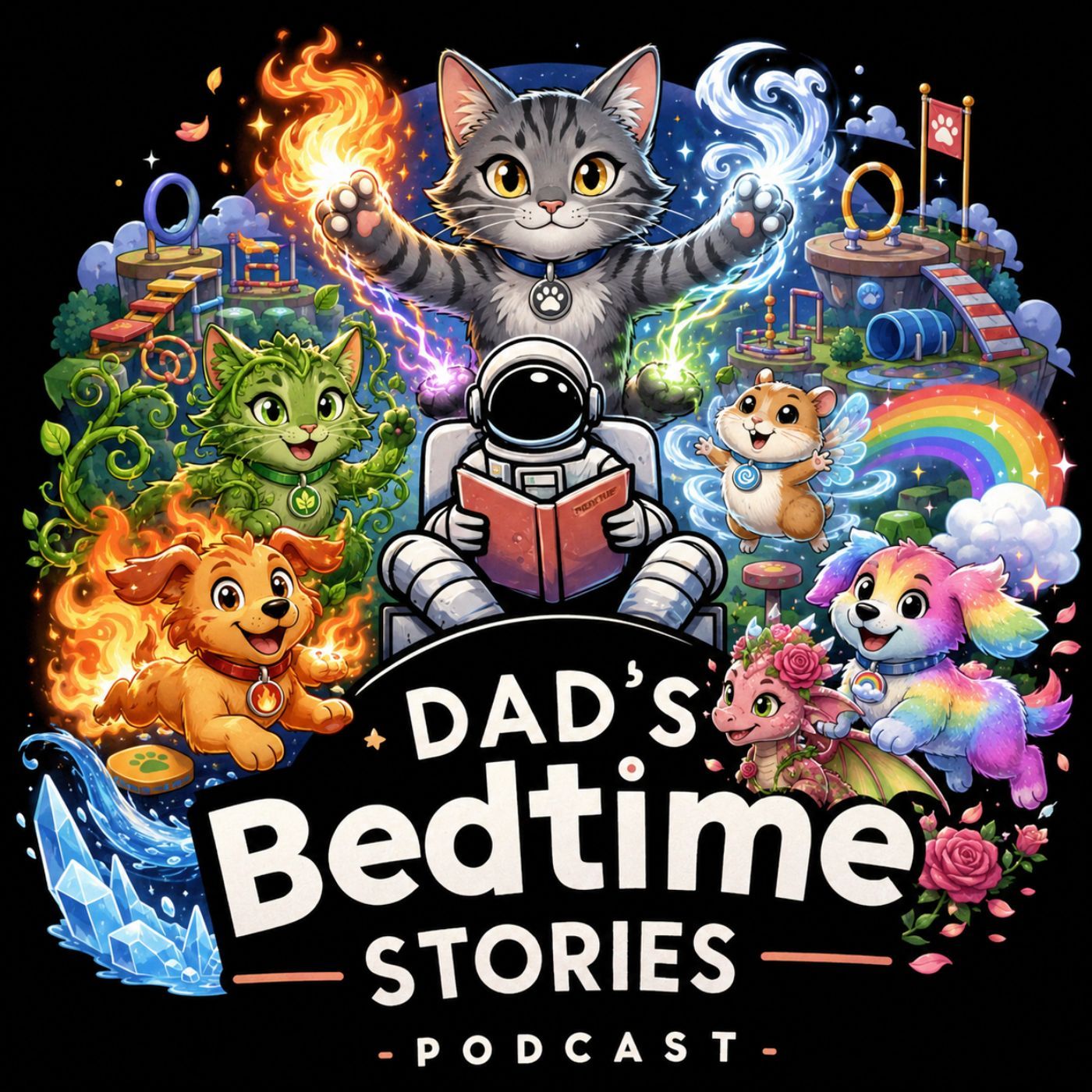 Super Powered Pet Training Planet - Spaceship 329 - A Bedtime Story for Kids