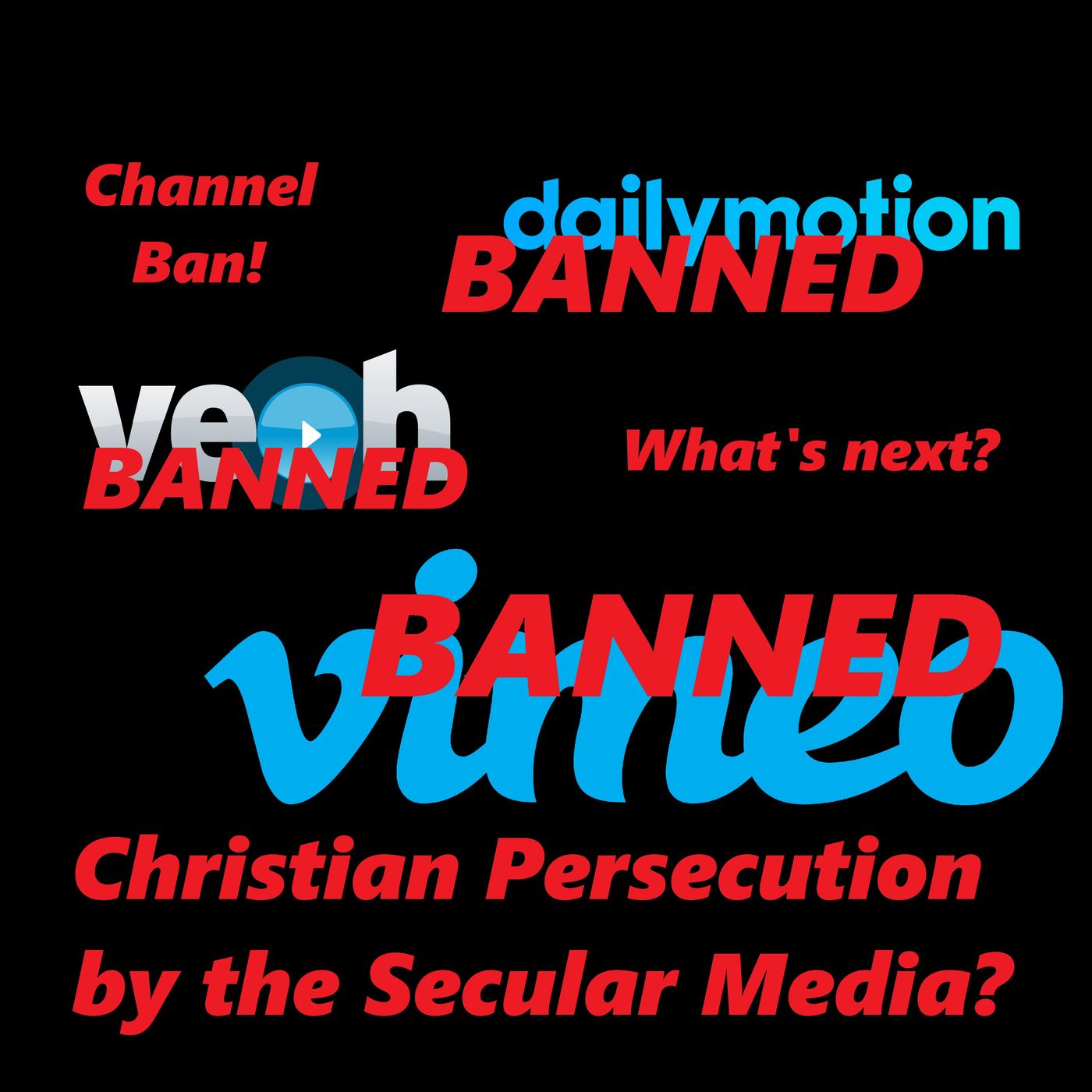 Practical Bible Studies Banned from Veoh, DailyMotion, Vimeo - Christian Persecution? artwork