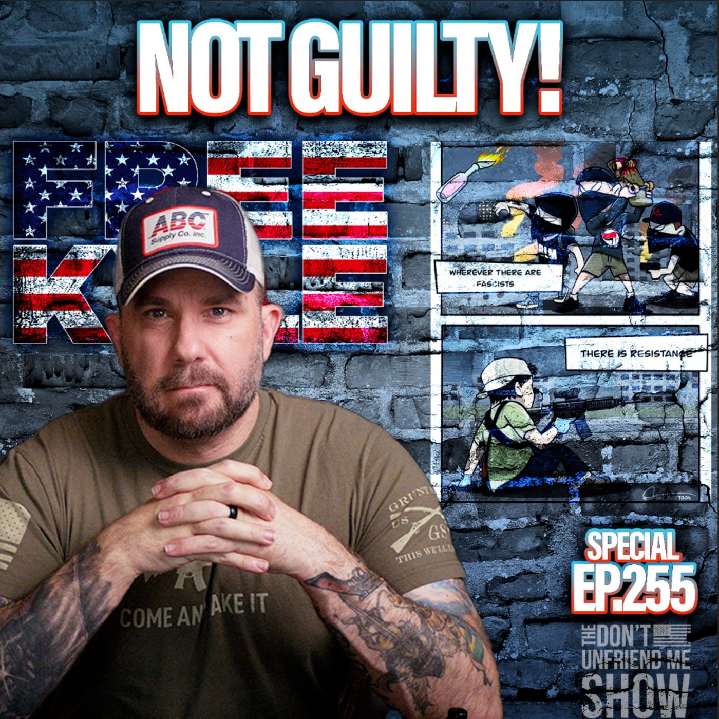 #254: NOT GUILTY! episode artwork