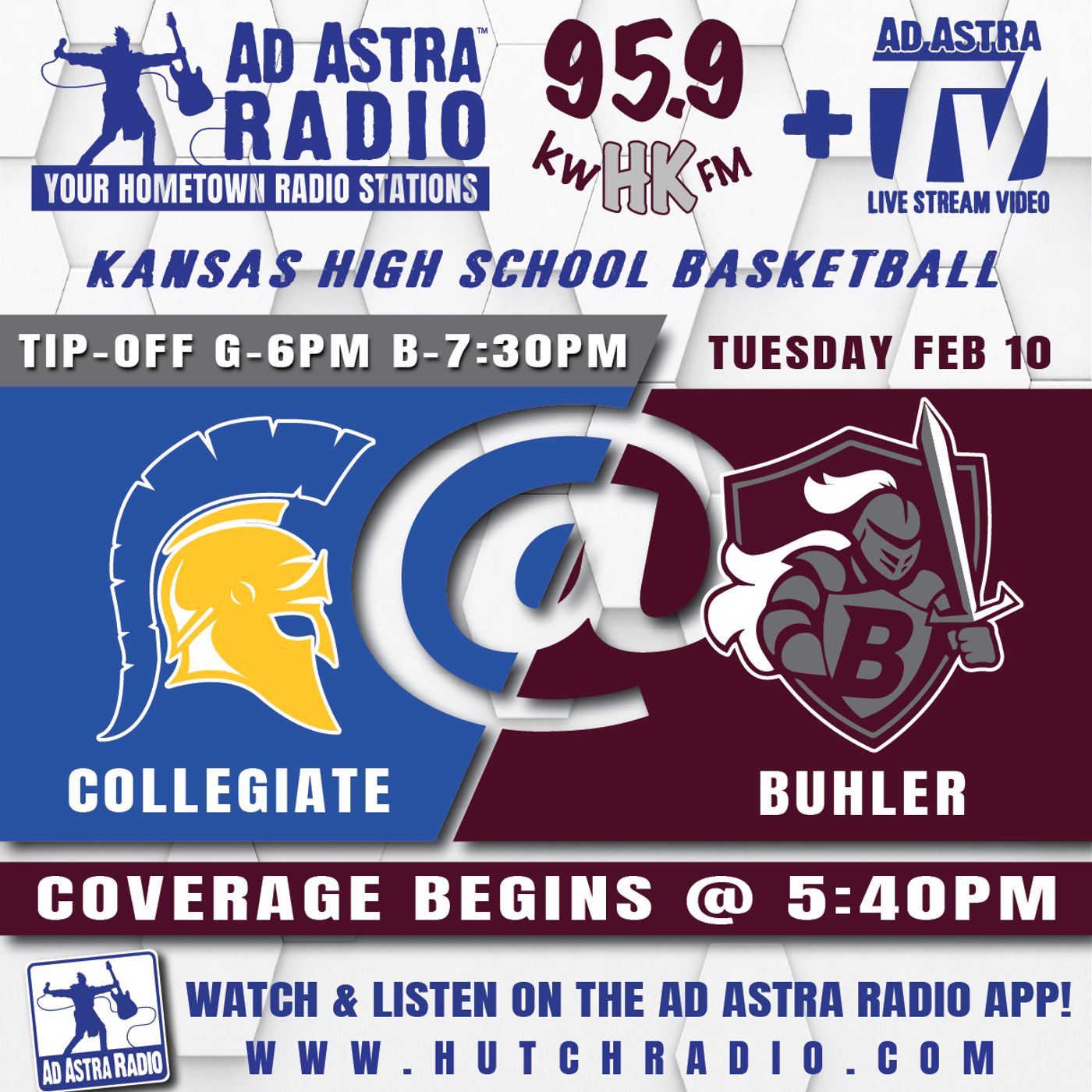 Wichita Collegiate Spartans at Buhler Crusaders Boys High School Basketball (February 13, 2026) episode artwork