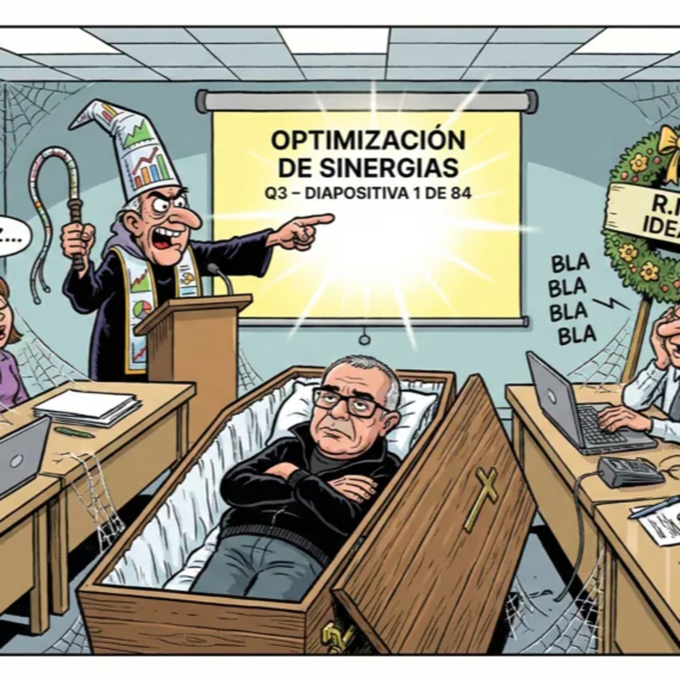 Por qué una reunión inútil te agota más que descargar cemento. episode artwork