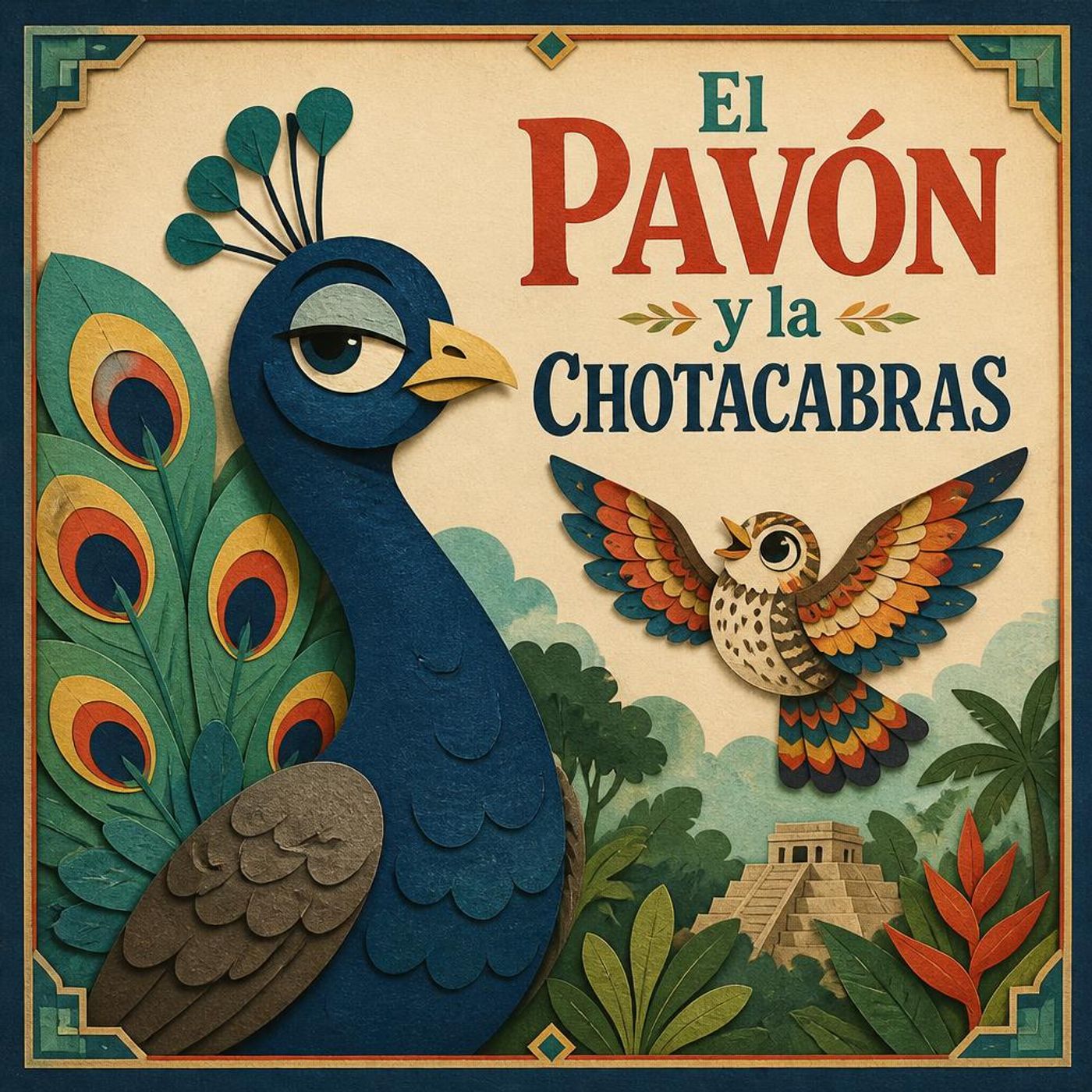 【Leyenda Maya】 El pavón y el engaño de las plumas brillantes ｜ (Una historia sobre la honestidad y la verdadera belleza interior) episode artwork