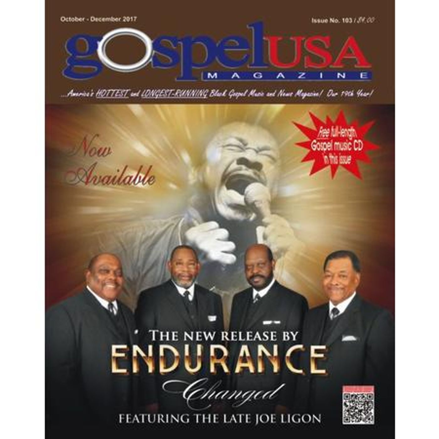 GOSPEL USA MAGAZINE  ISSUE APRIL MAY JUNE 2020 A SHOUT TO CECIL BROWN/ Publisher episode artwork