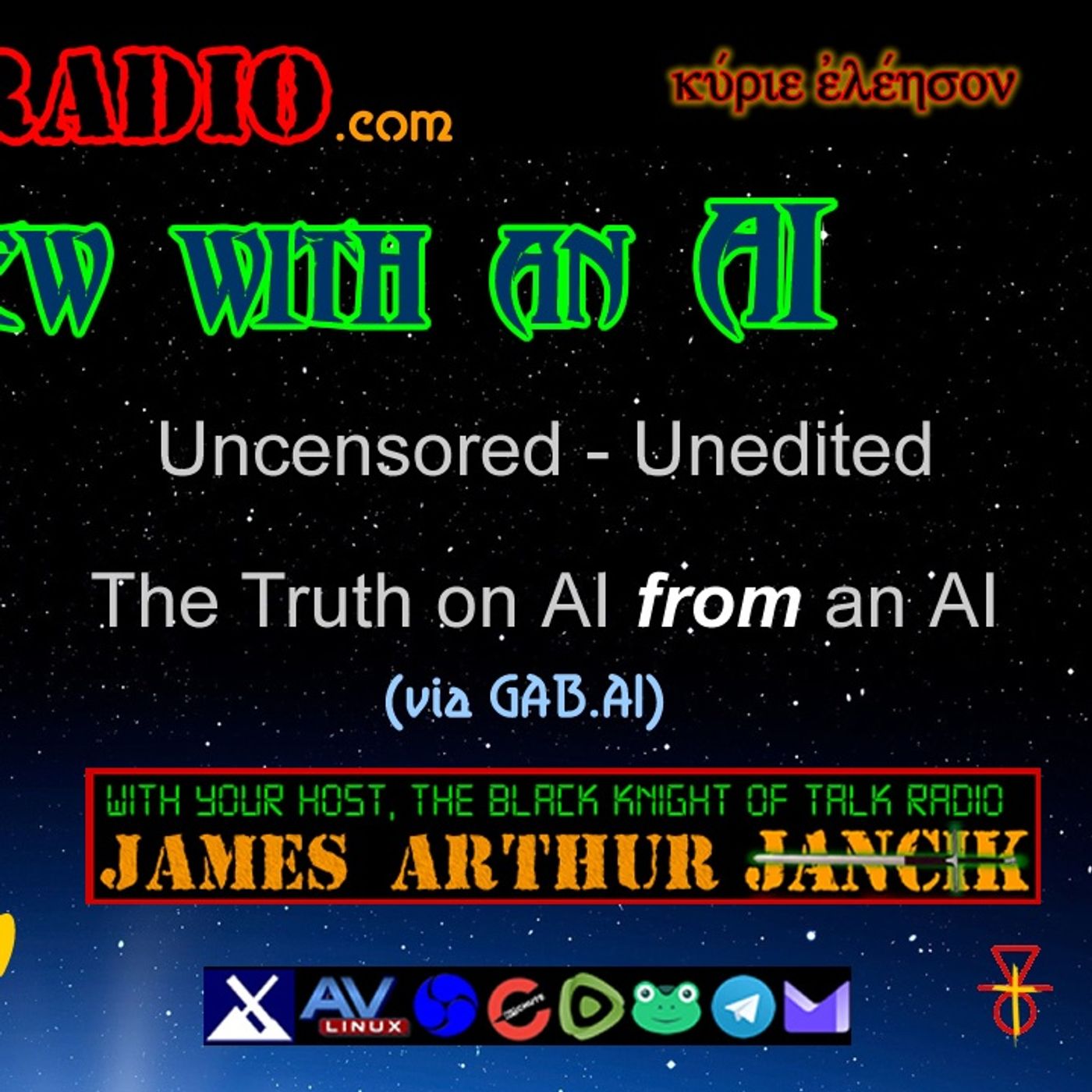 F2F Radio: Interview With An AI, Arya (GAB.AI) episode artwork