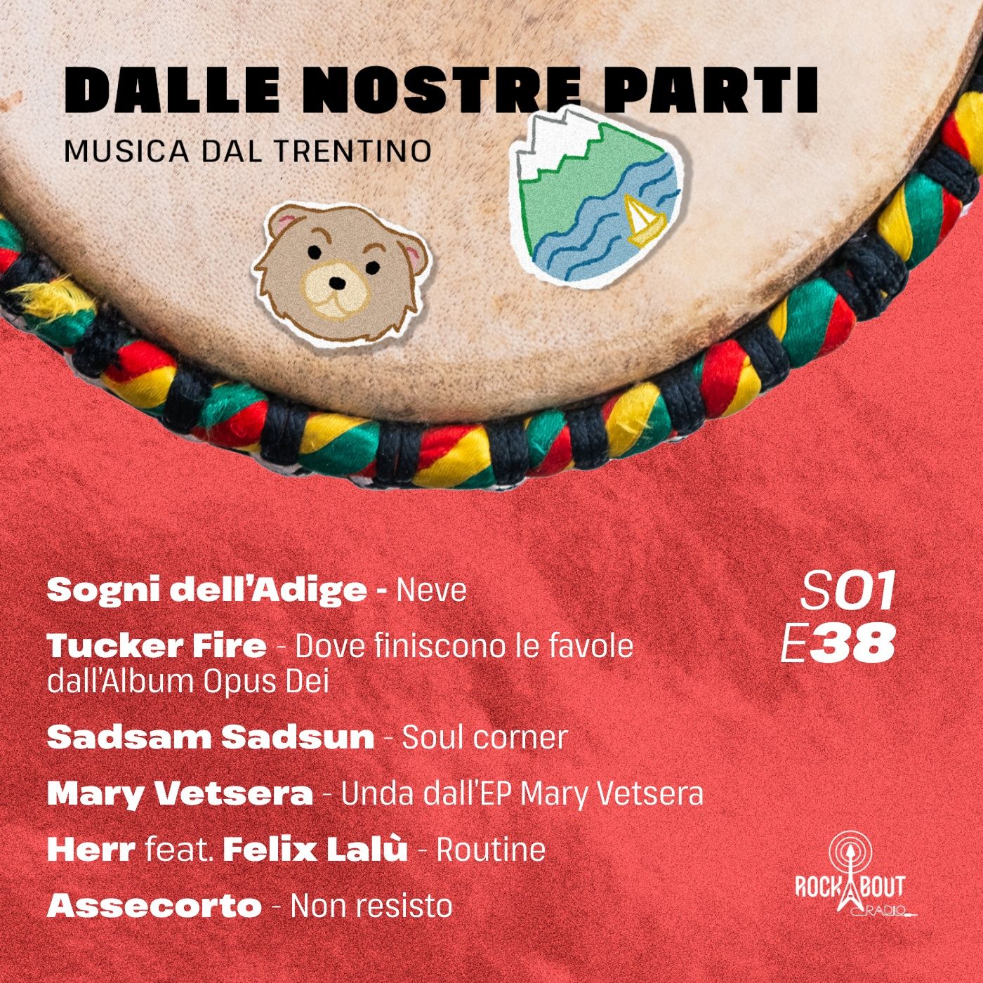 S02E38 - Sogni dell'Adige, Tucker Fire, Sadsam Sadsun, Mary Vetsera, Herr feat. Felix Lalù e Assecorto episode artwork