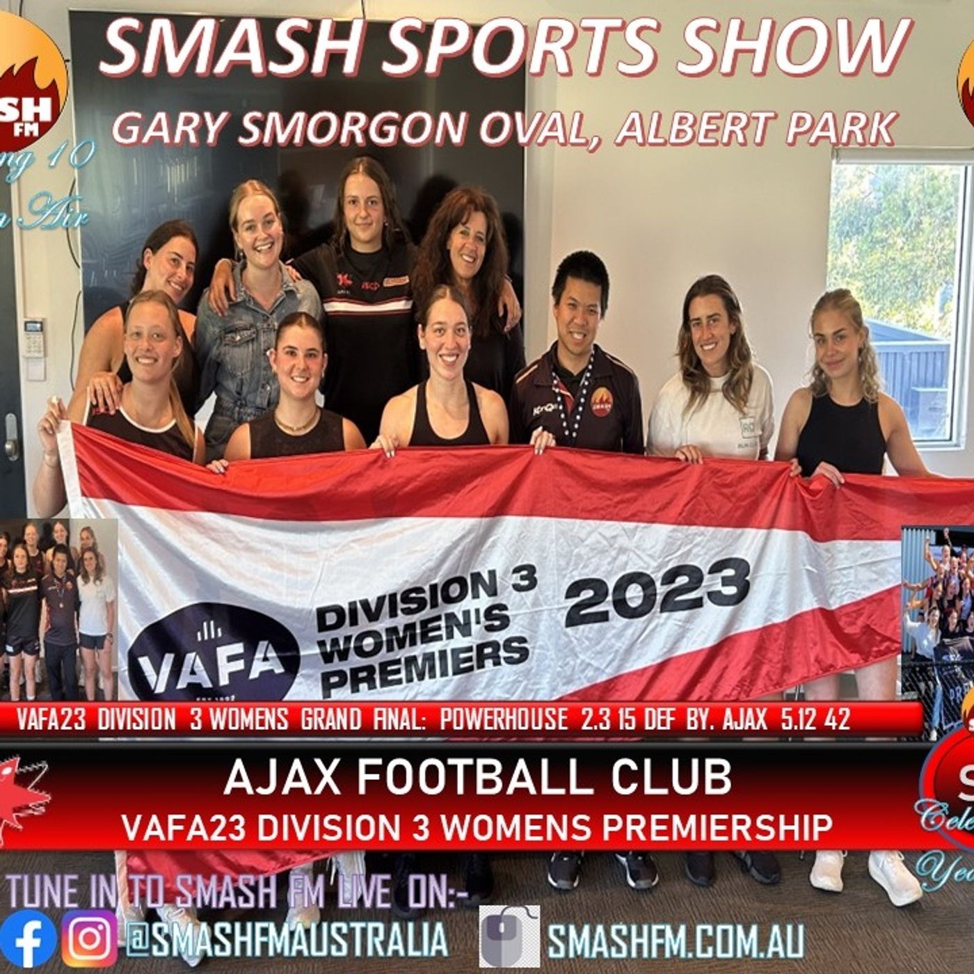 SSS10THYR: Ajax Football Club VAFA23 Division 3 Women's Premiership Interviews 310124