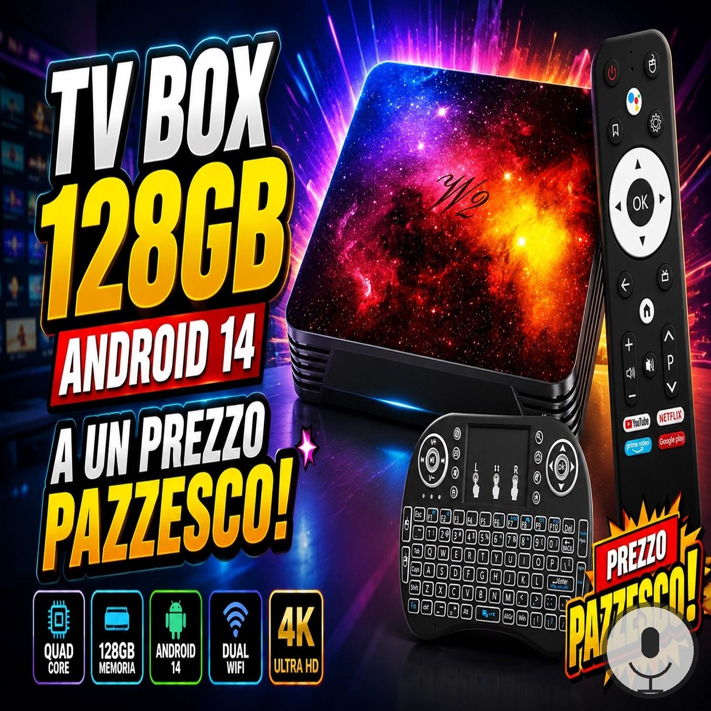 TV box 128GB Android 14 a un prezzo pazzesco episode artwork