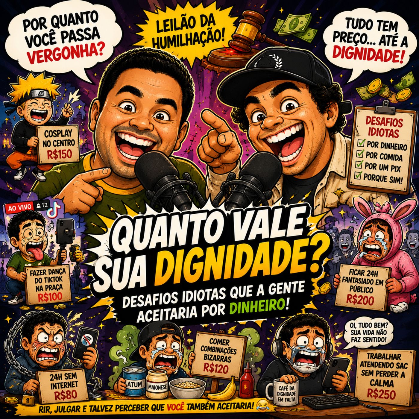 Episódio 78 - Dois Reais e um Salgado: O Ser Humano Tem Limites? episode artwork