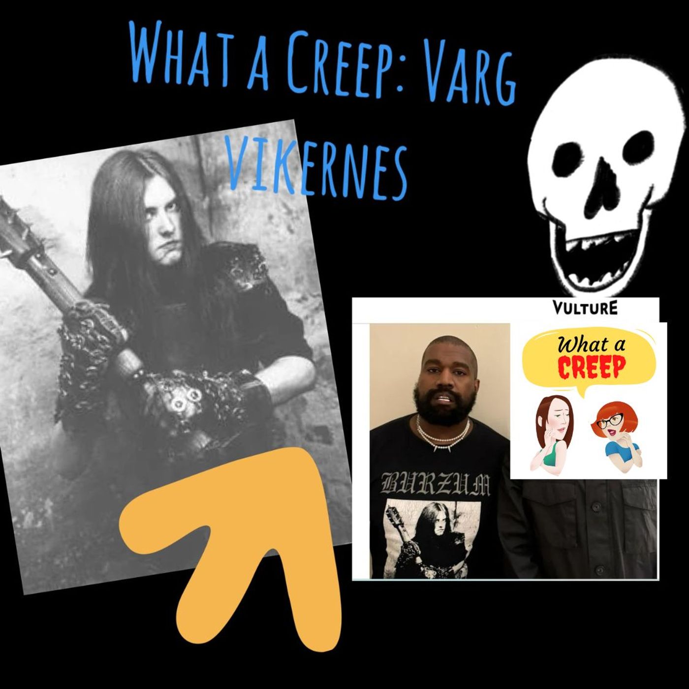 Varg Vikernes & Kanye West//Burzum & Ye (Creepy Metal)