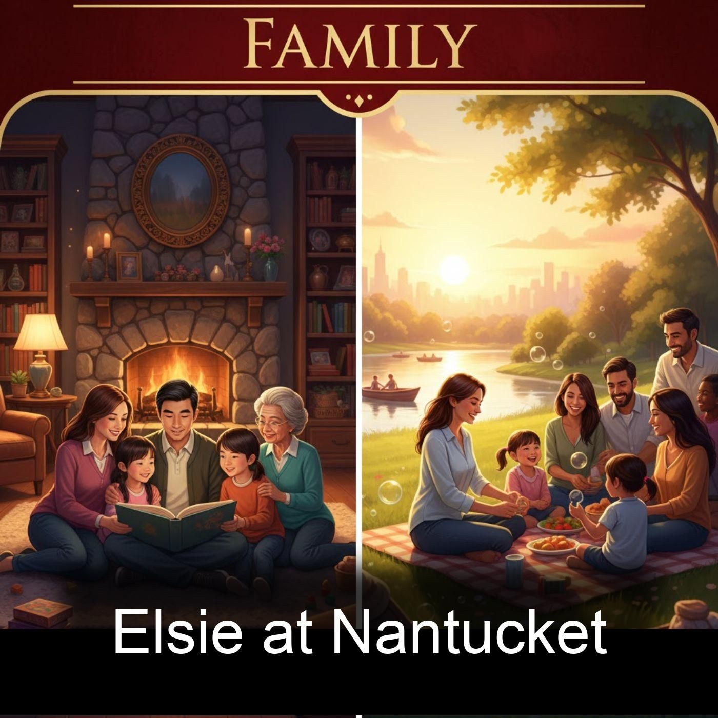 Elsie at Nantucket cover art