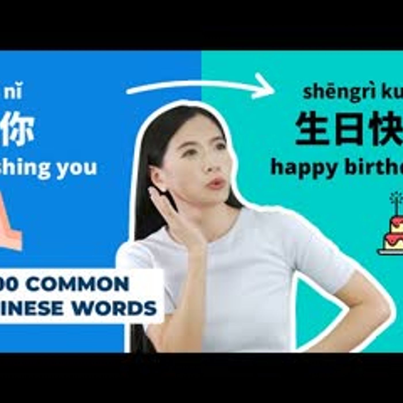 Learn Chinese (Words and Phrases)   20 Words 40 Sentences   Lesson 05 episode artwork