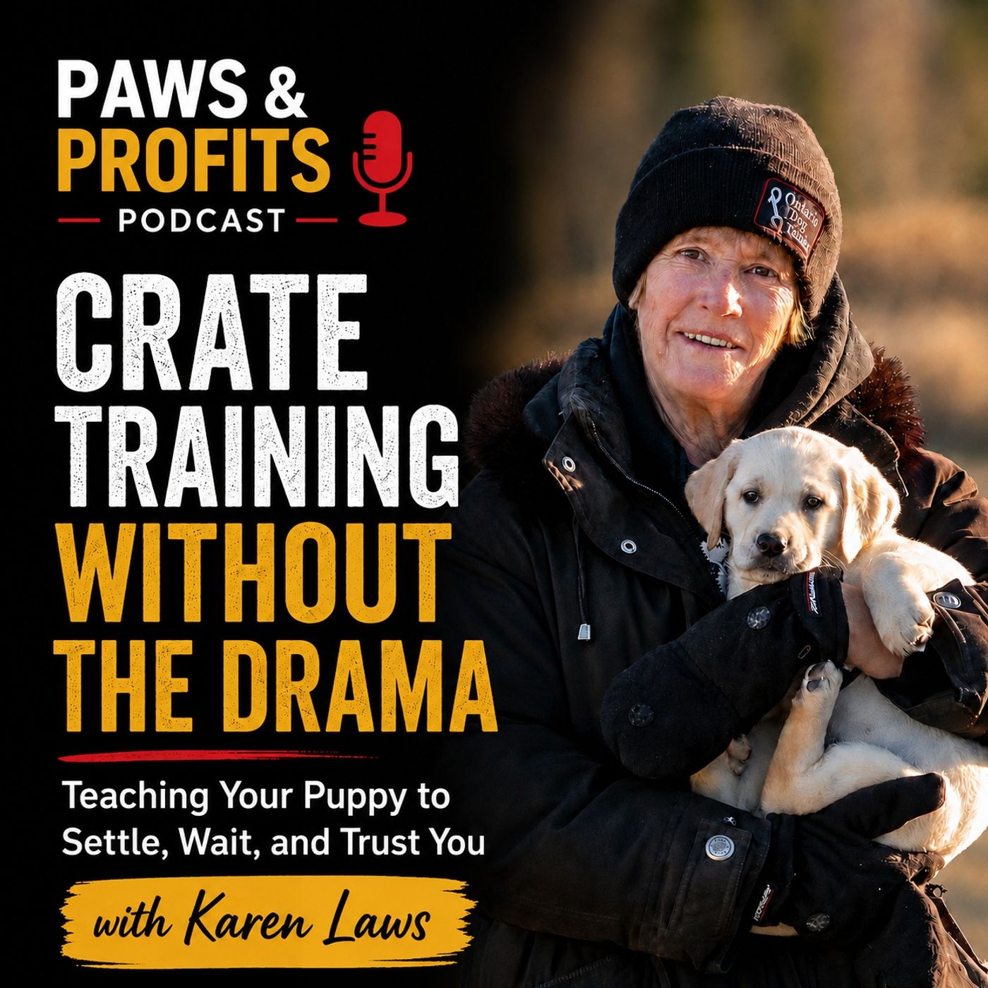 Crate Training Without the Drama: Teaching Your Puppy to Settle, Wait, and Trust You episode artwork