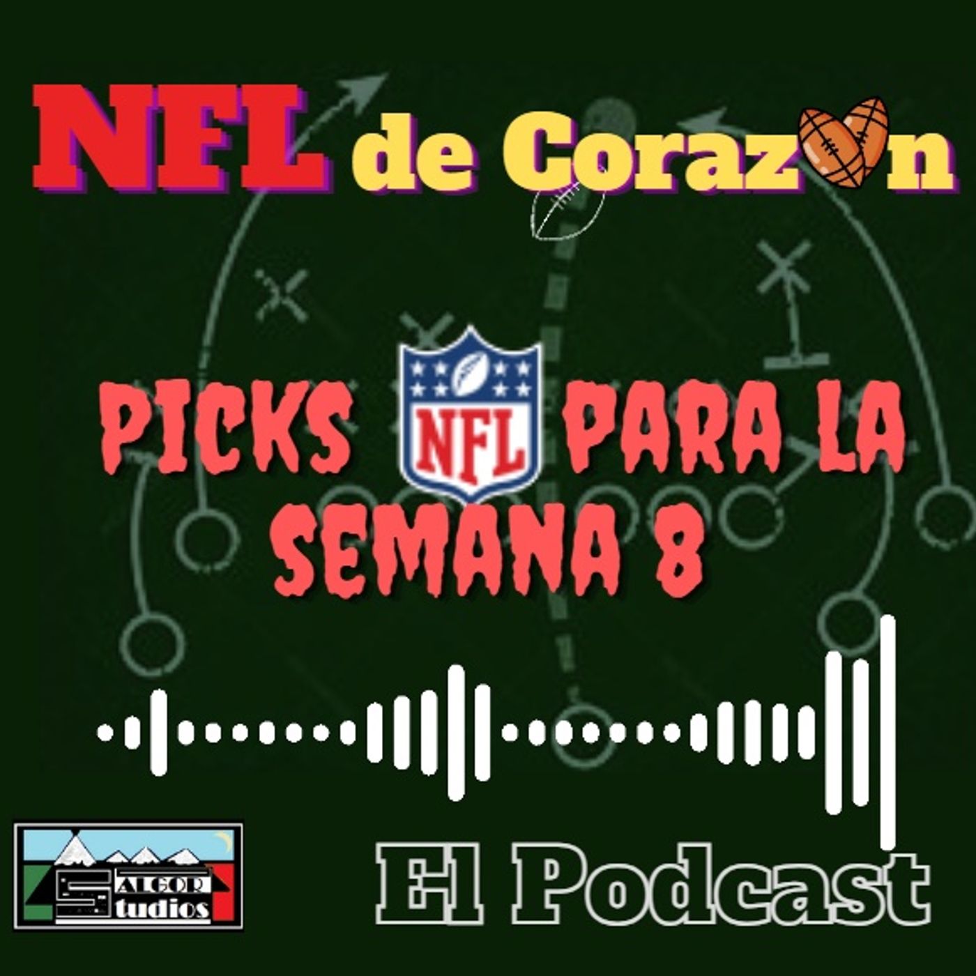 Portada de NFLocos de Corazon Podcast
