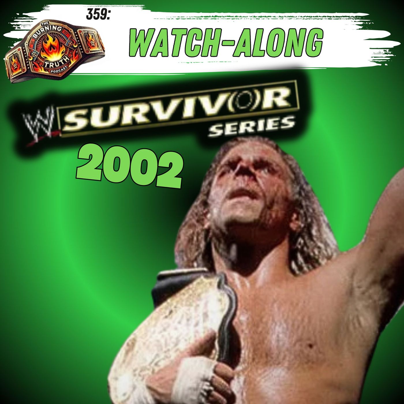 359: 🔥 FIRST-EVER Elimination Chamber Match! Survivor Series 2002 – Watch-Along! episode artwork