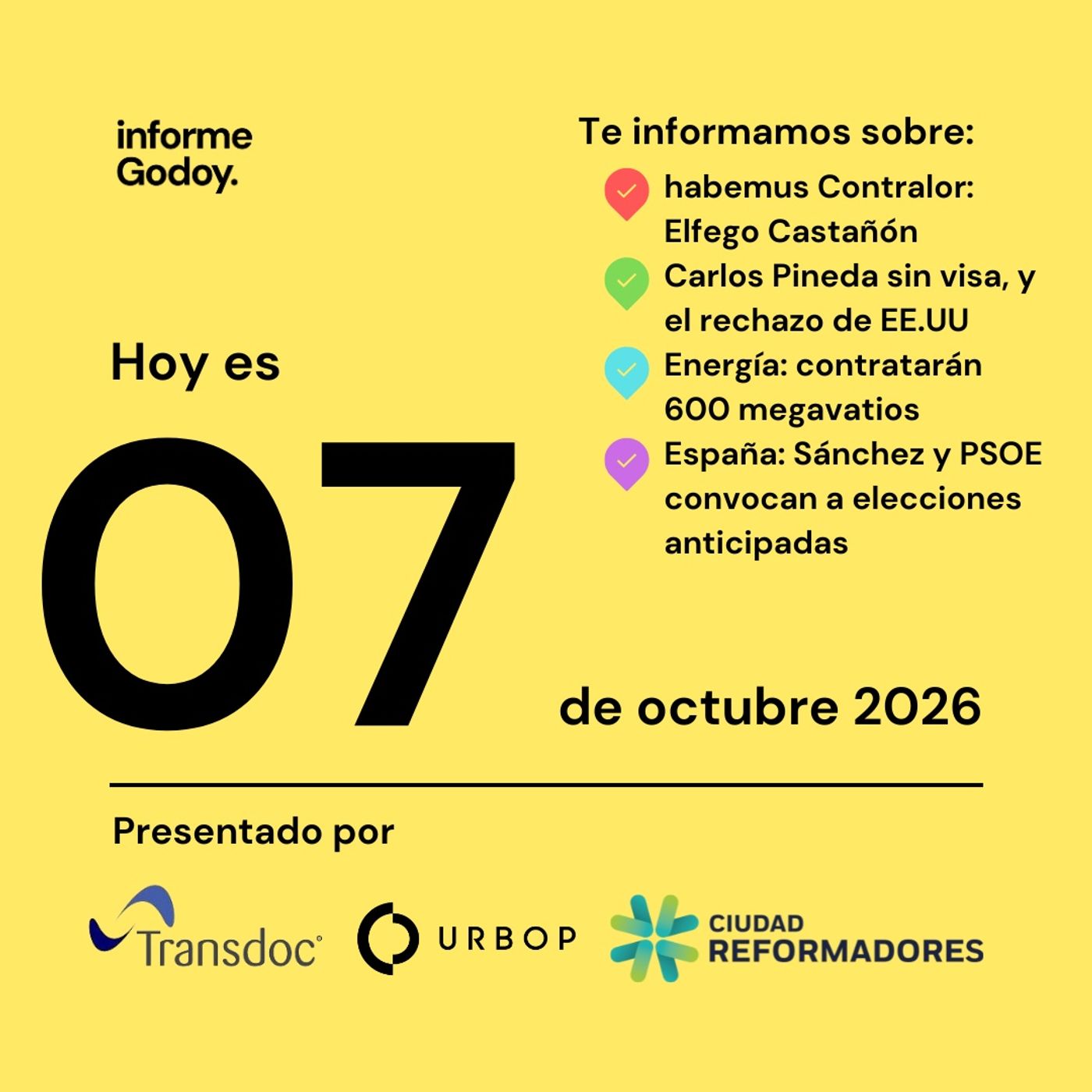 Portada de informeGodoy.