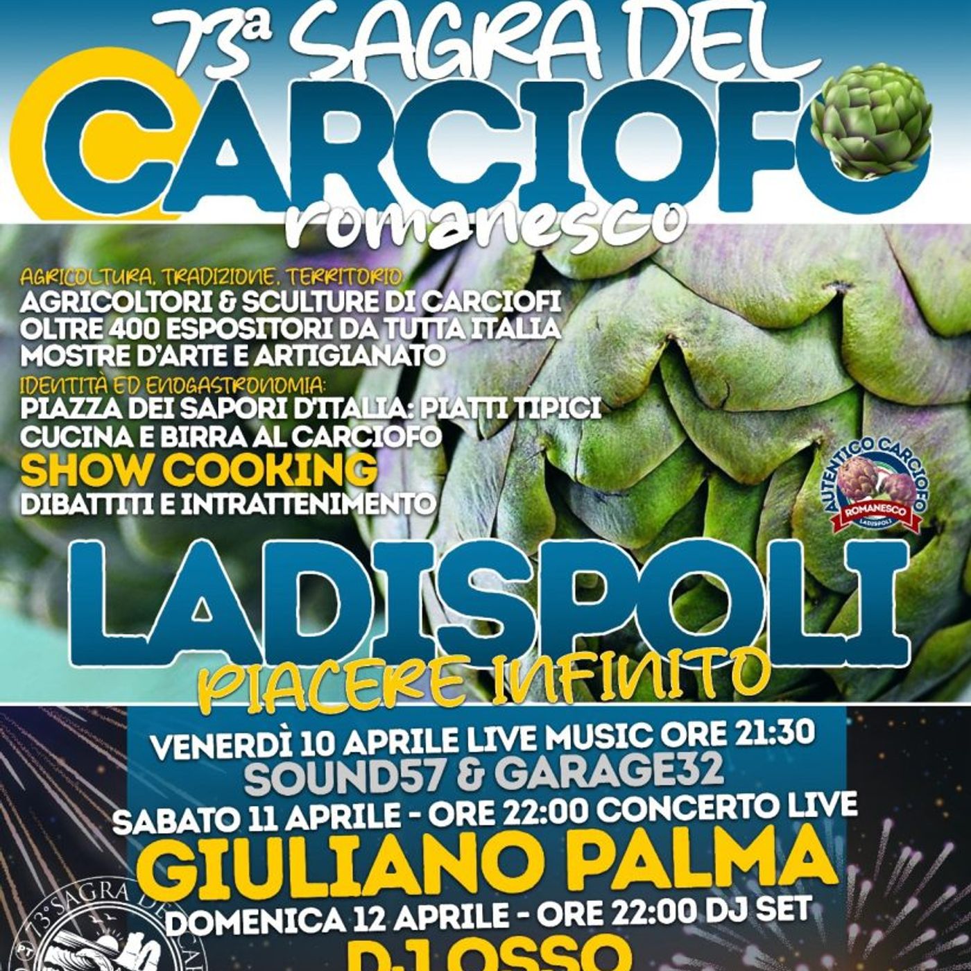 3074 -73° Sagra del Carciofo Ladispoli 10-11-12 Aprile Ladispoli - Anna Digrazia Fashion Ladies  Domenica 12/4/26 episode artwork