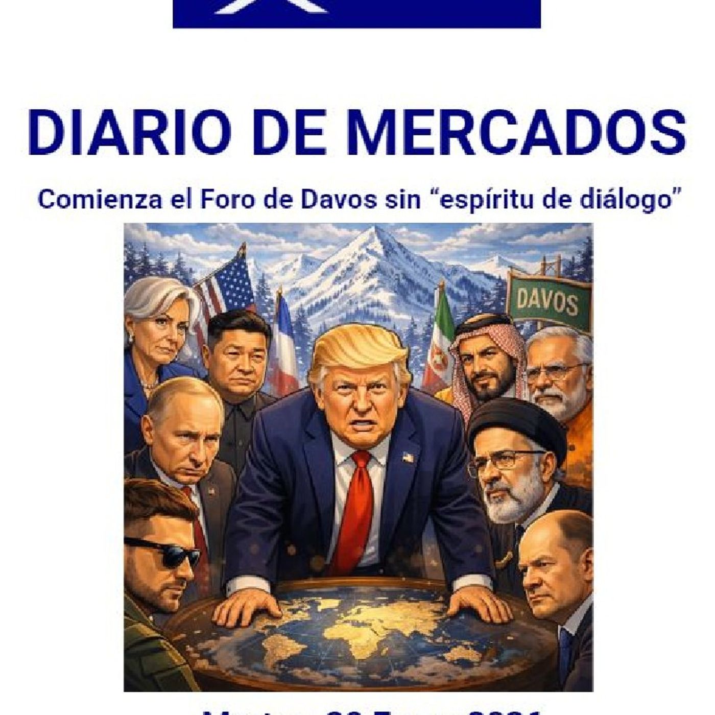 PODCAST en abierto DIARIO DE MERCADOS Martes 20 Enero 2026