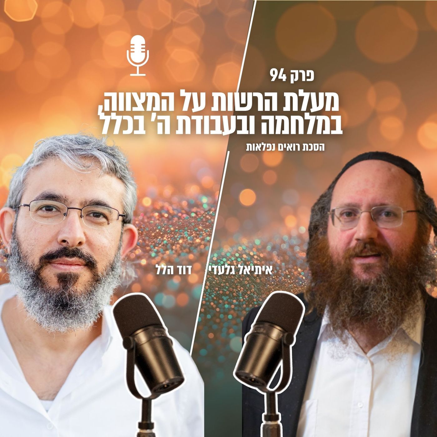 מעלת הרשות על המצווה, במלחמה ובעבודת ה' בכלל | פרק 94 | הסכת רואים נפלאות episode artwork