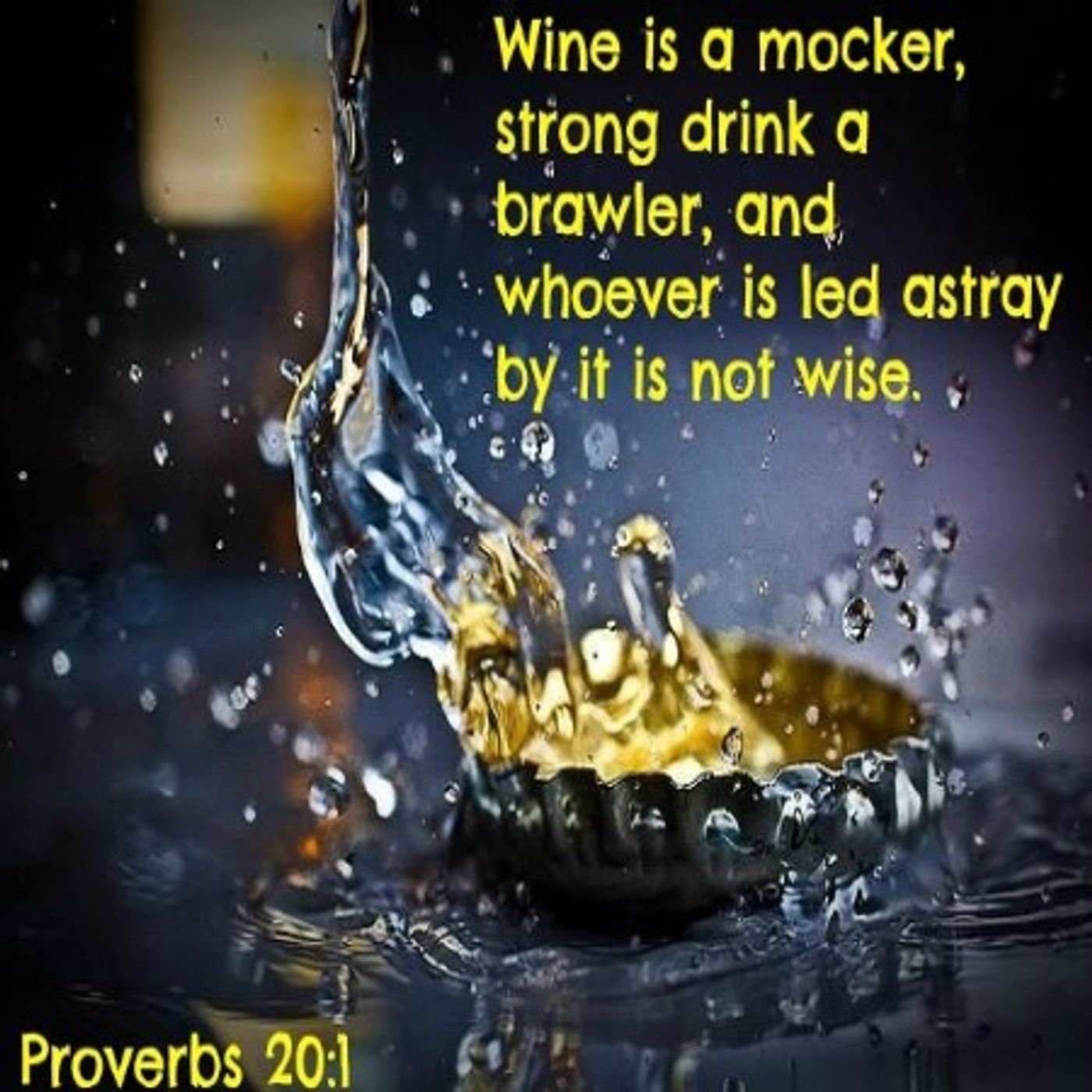 Motivational Wisdom Episode - Wine and Strong Drink episode artwork