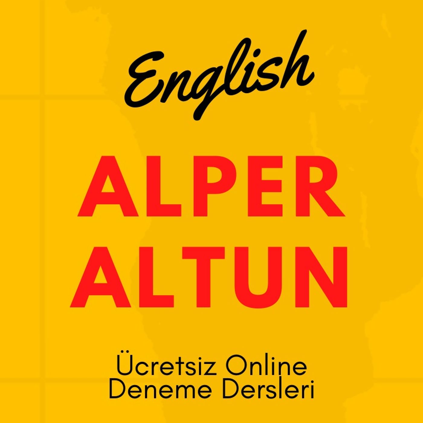 ALPER ALTUN ENGLISH