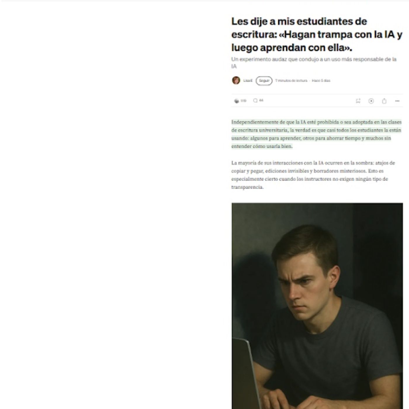 Hagan trampa con IA y luego aprendan con ella: Un experimento didáctico episode artwork