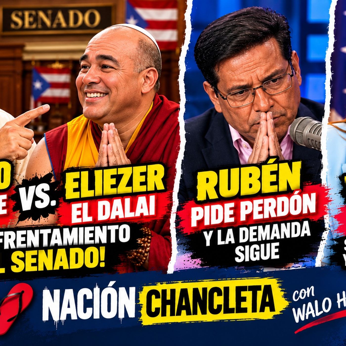 ¡Eliezer vs. Carmelo en el Senado! Rubén pide perdón y Valerie habla. episode artwork