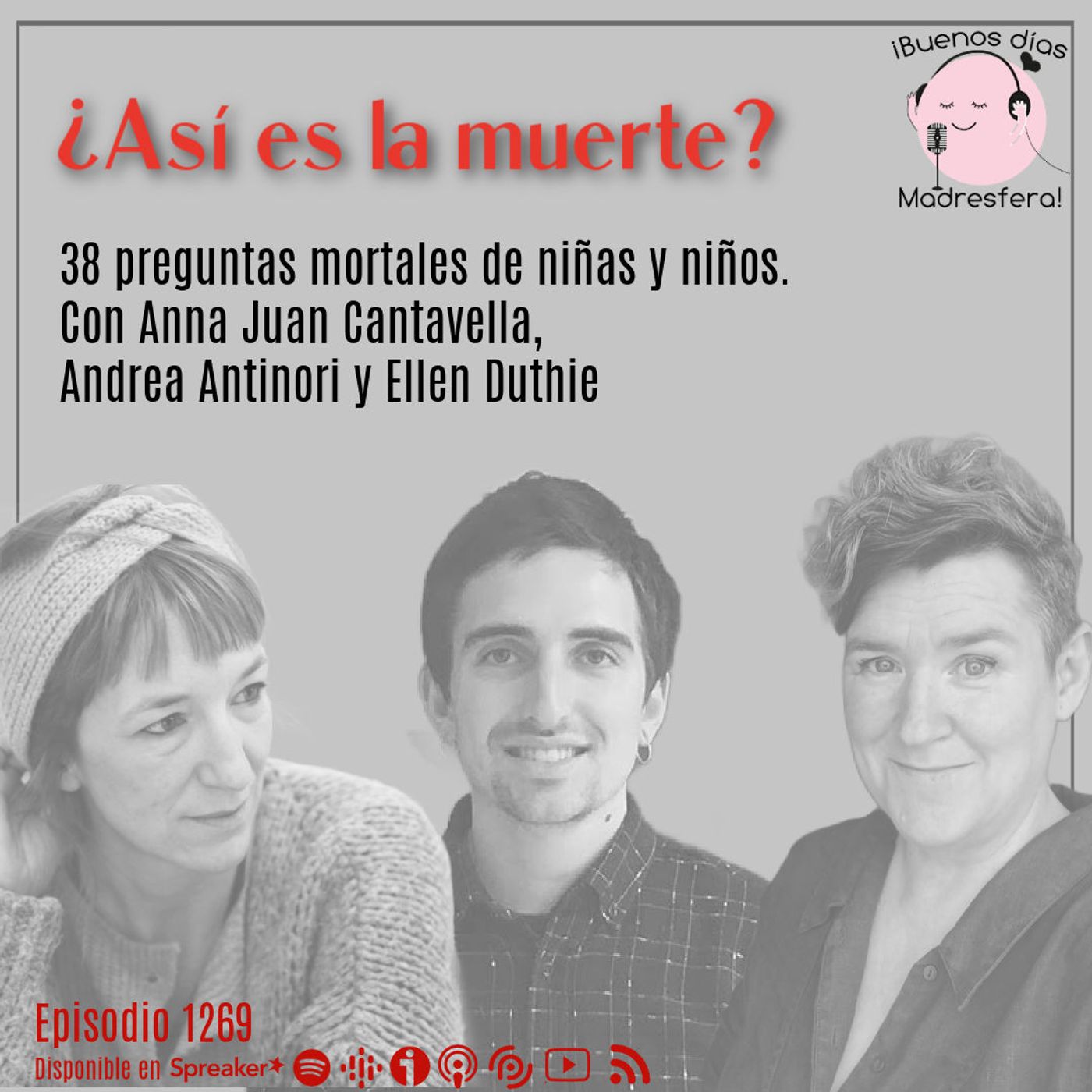 cover of episode ¿Así es la muerte? 38 preguntas mortales de niñas y niños de @WPWonderPonder, con @loleemosasi @Annitaflickiflo y #andreaantinori