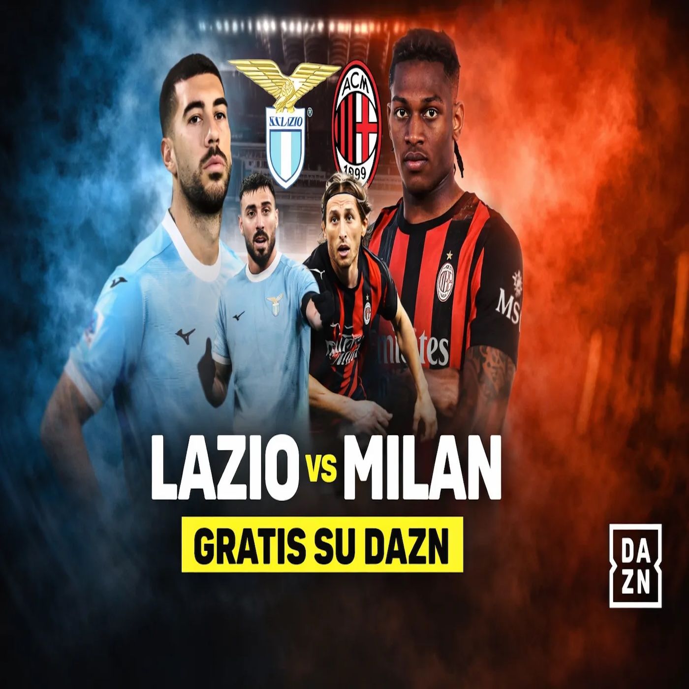 Lazio-Milan gratis su DAZN: come vedere la partita senza abbonamento episode artwork