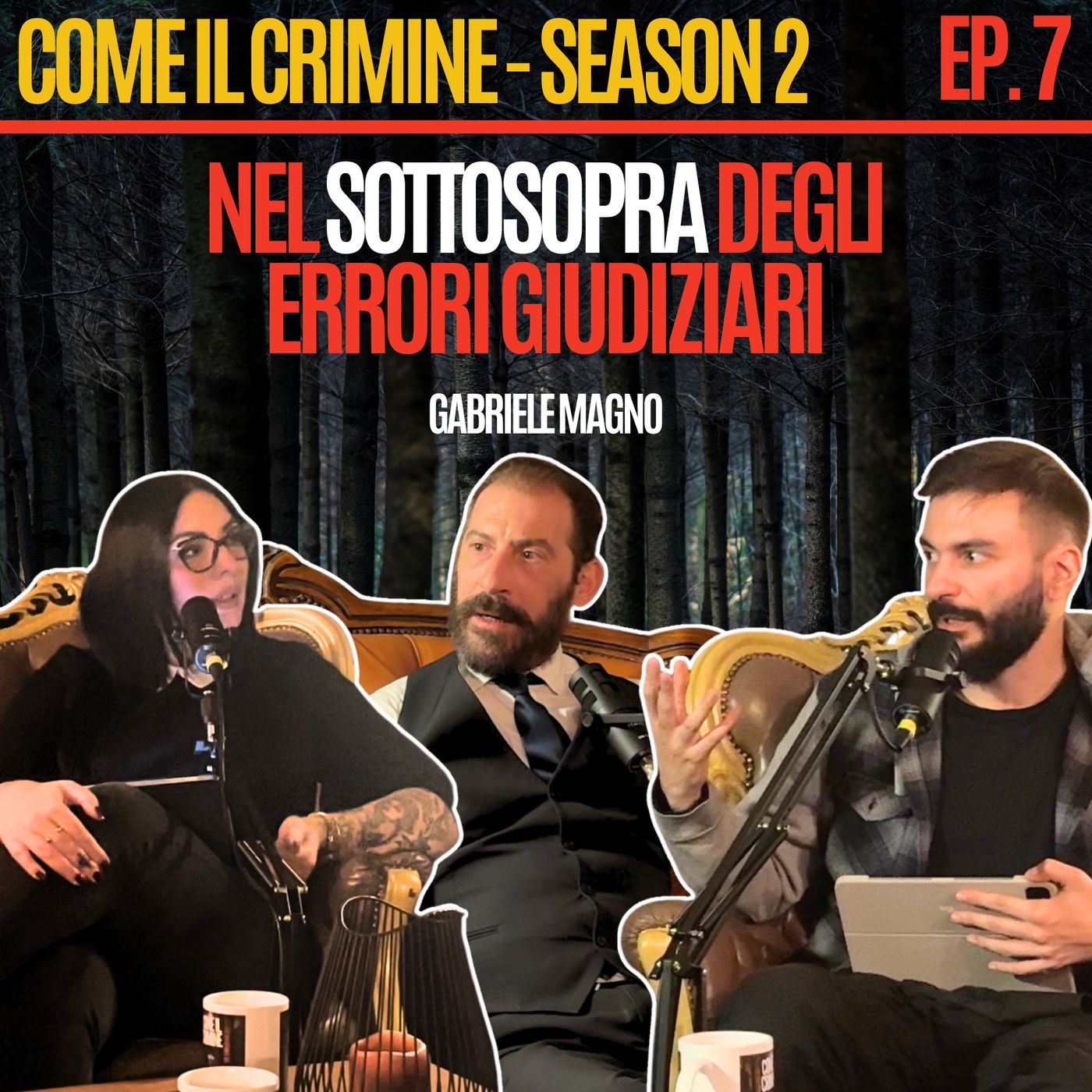 Come il Crimine - S2 - Episodio 7: “Stasi non sarà risarcito. Errori giudiziari? Vi spiego il Sistema Saguto“ con l’avv. Gabriele Magno episode artwork