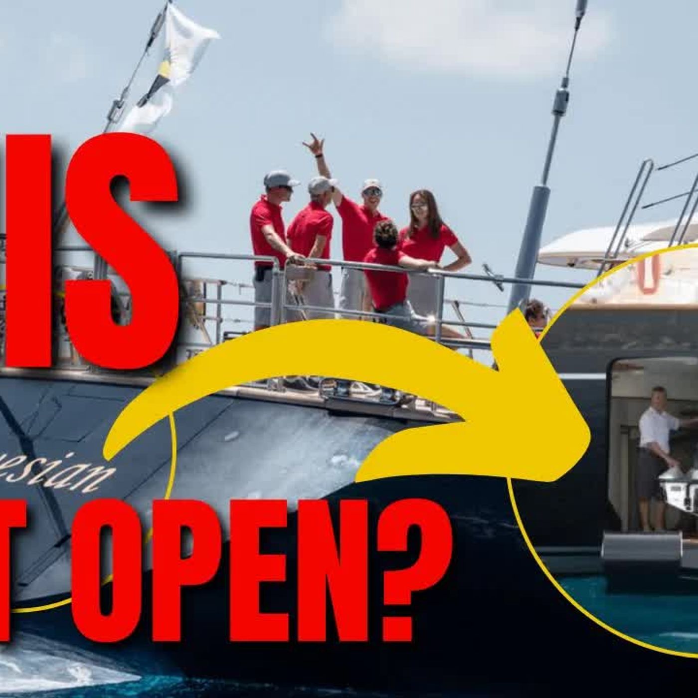 BAYESIAN SUPERYACHT ＂A hatch must have been left open...＂ episode artwork