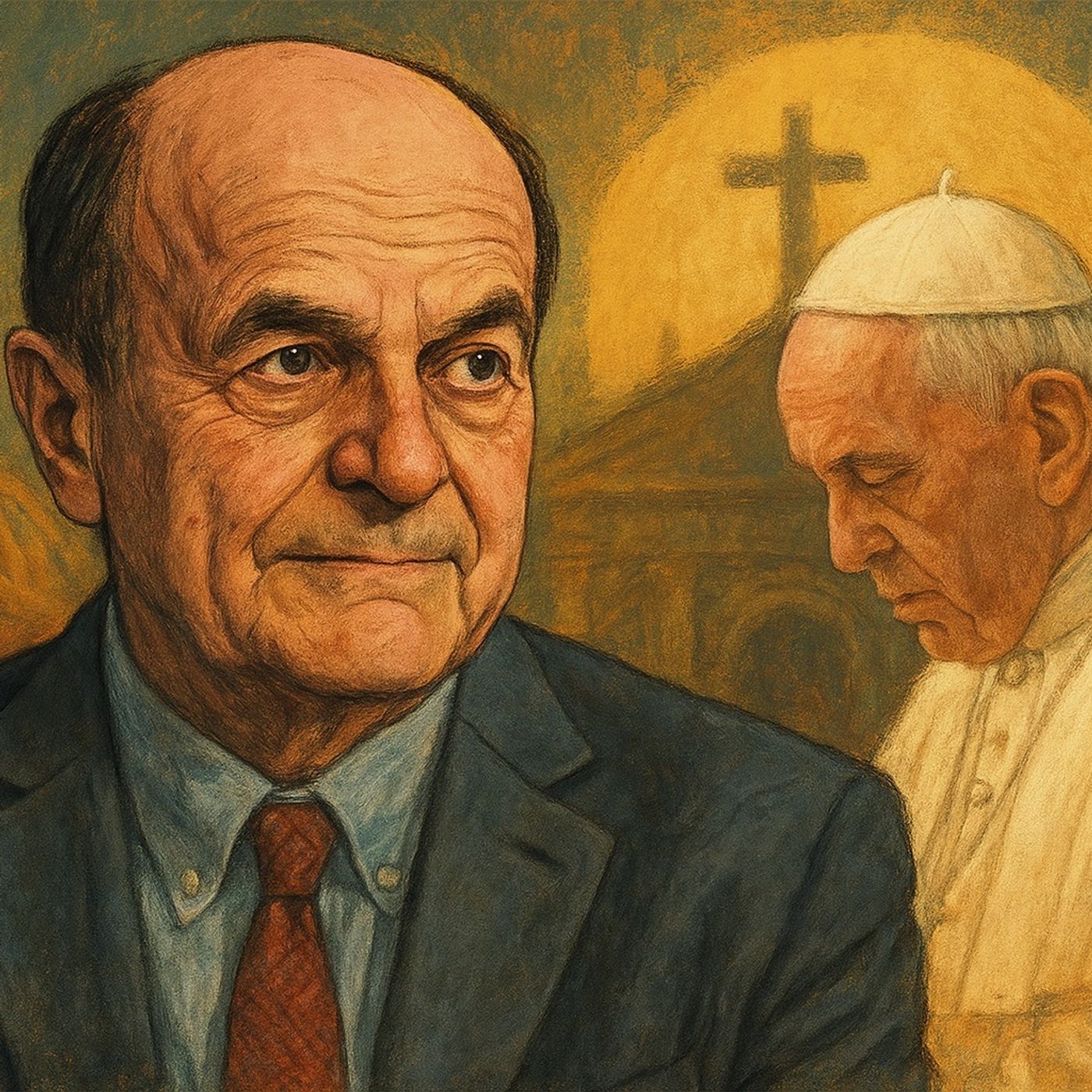 Pierluigi Bersani sulla morte di Papa Francesco a diMartedì | Commento Radio Puggini 24.04.2025 episode artwork