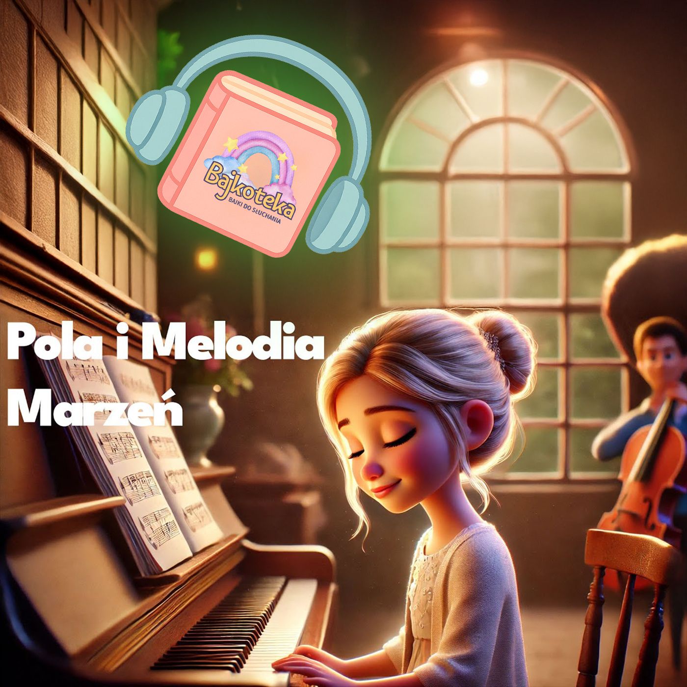 🎹Pola i Melodia Marzeń – bajka do słuchania dla dzieci o pasji✨ #audiobook #bajkidladzieci