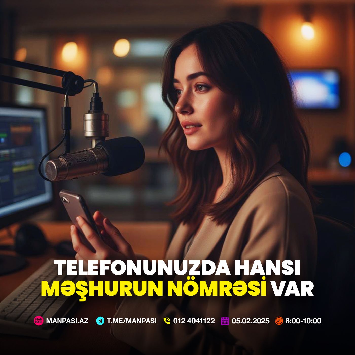 Telefonunuzda hansı məşhurun nömrəsi var? 05.02.2025