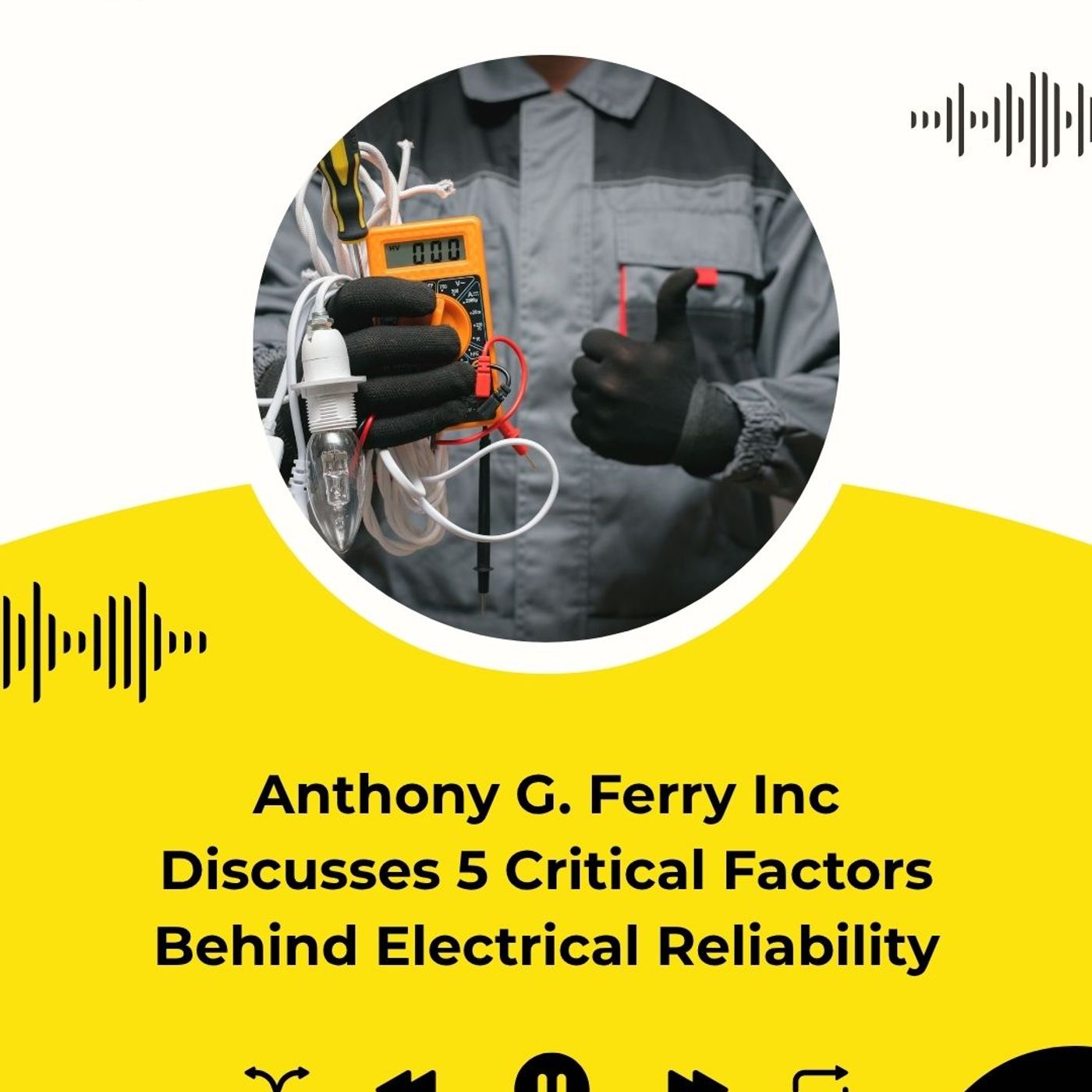 Anthony G. Ferry Inc Discusses 5 Critical Factors Behind Electrical Reliability episode artwork