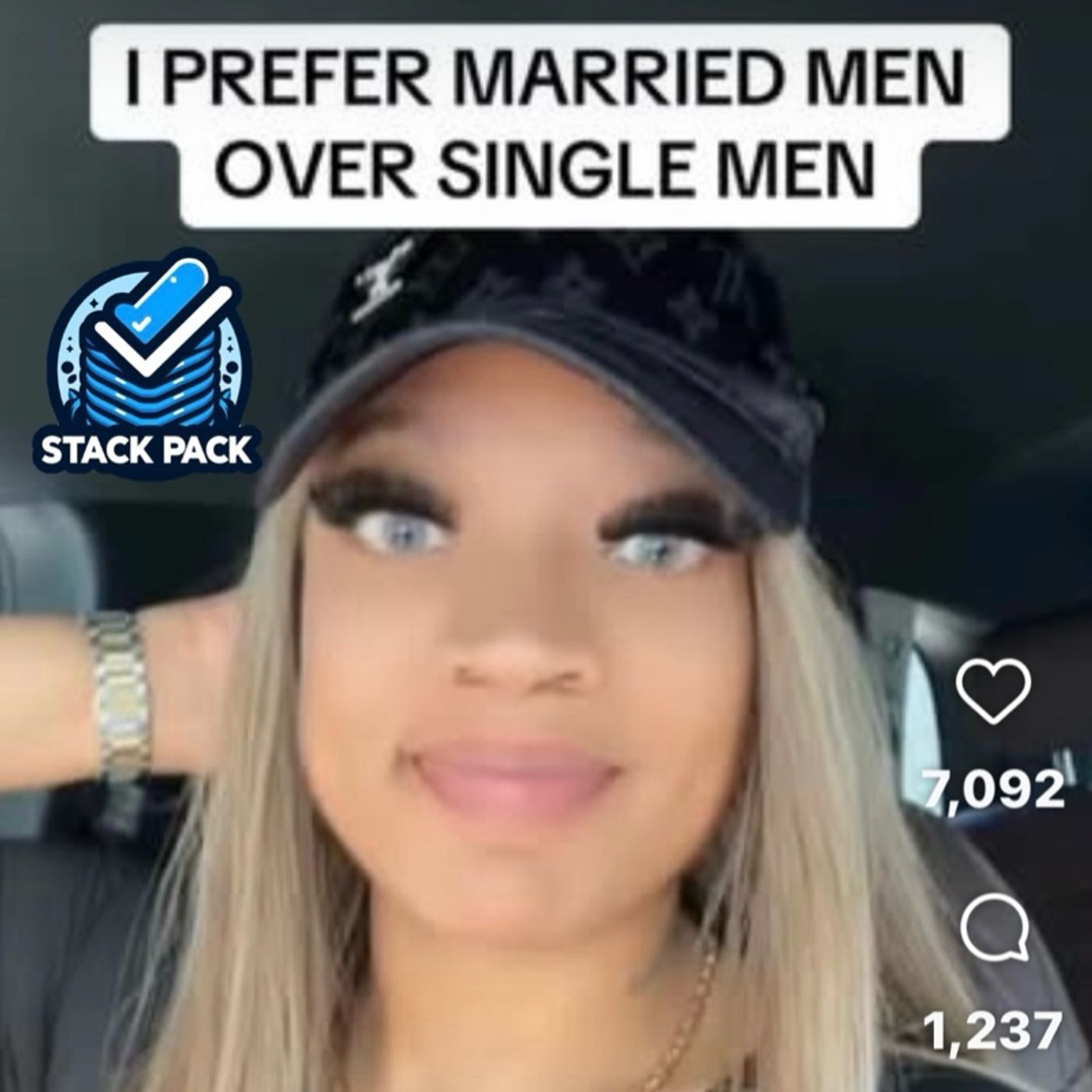 Stack Pack & Jus Von - “She Prefers Married Men Over Single Men?! Internet in Shambles” episode artwork