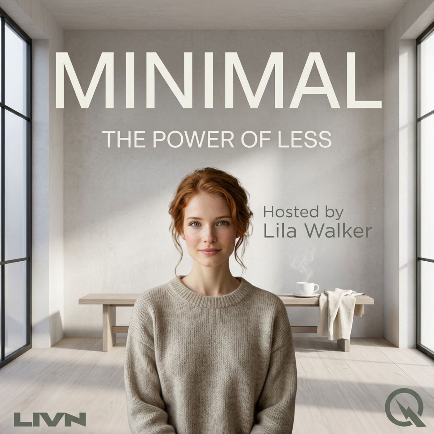 Minimal podcast artwork