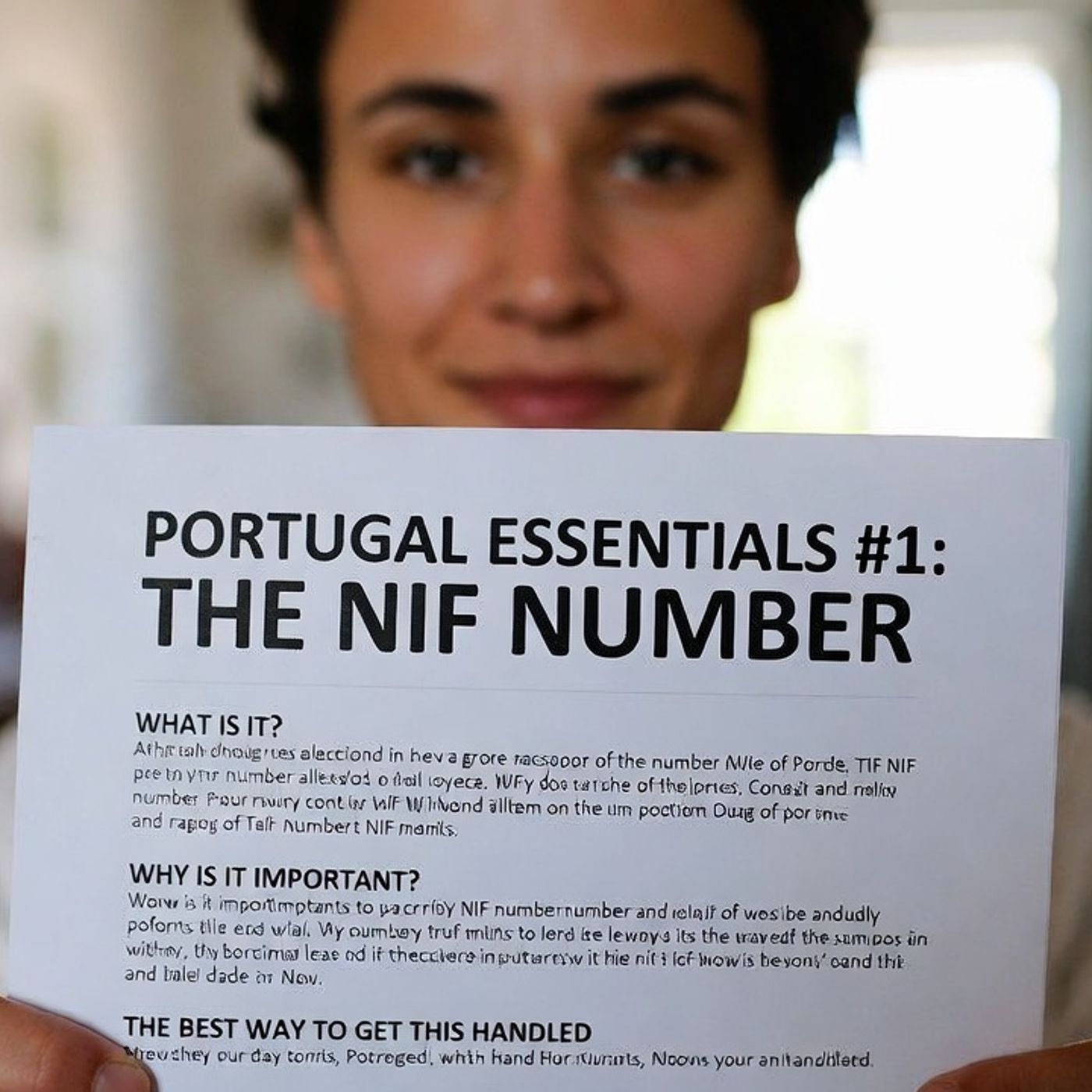What is the 'NIF' in Portugal? (What, Why & How) NEW for GMP!: 'Portugal Essentials' #1 #PTessentials