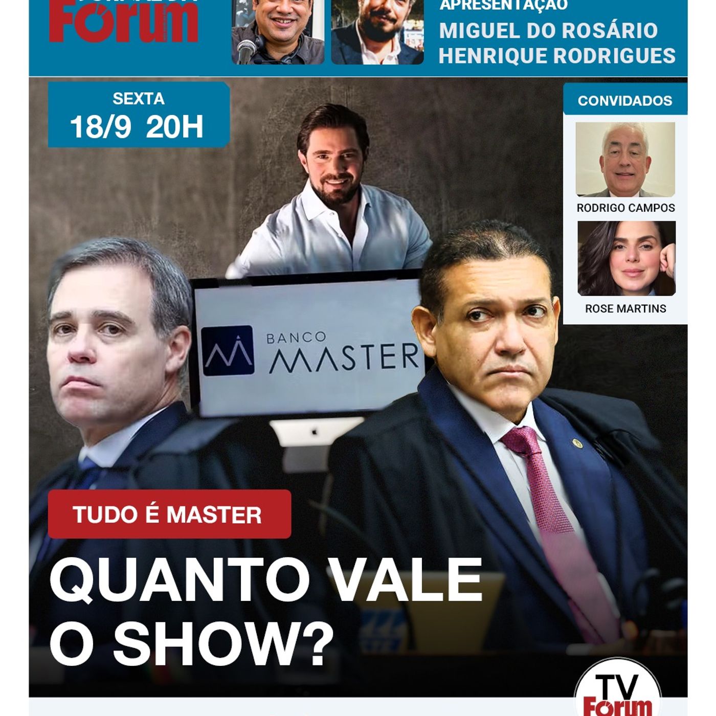 Novas descobertas no Master sobre Mendonça e Kassio aprofundam a crise entre bolsonaristas | 18.9.26 episode artwork