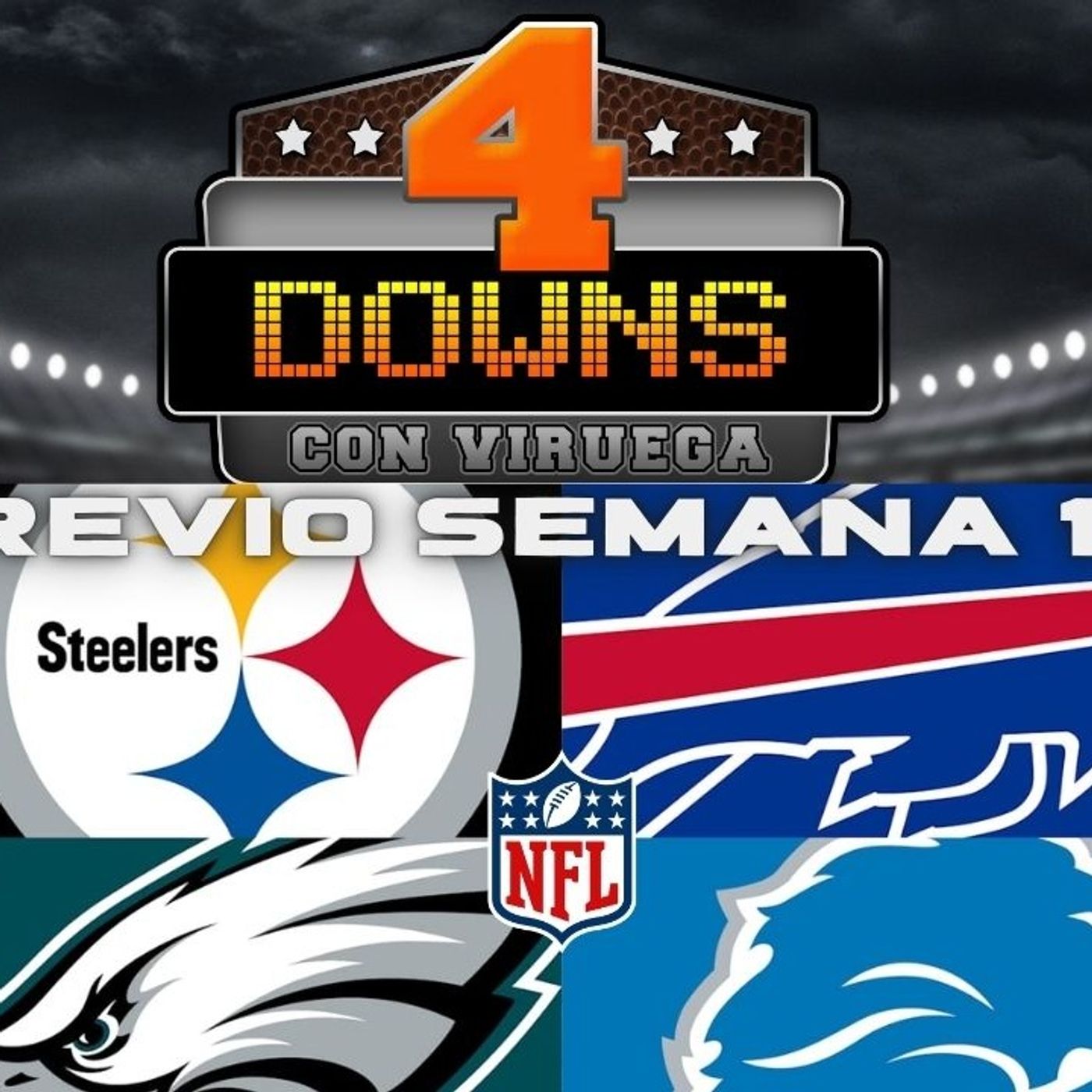 Portada de 4 Downs Con Viruega