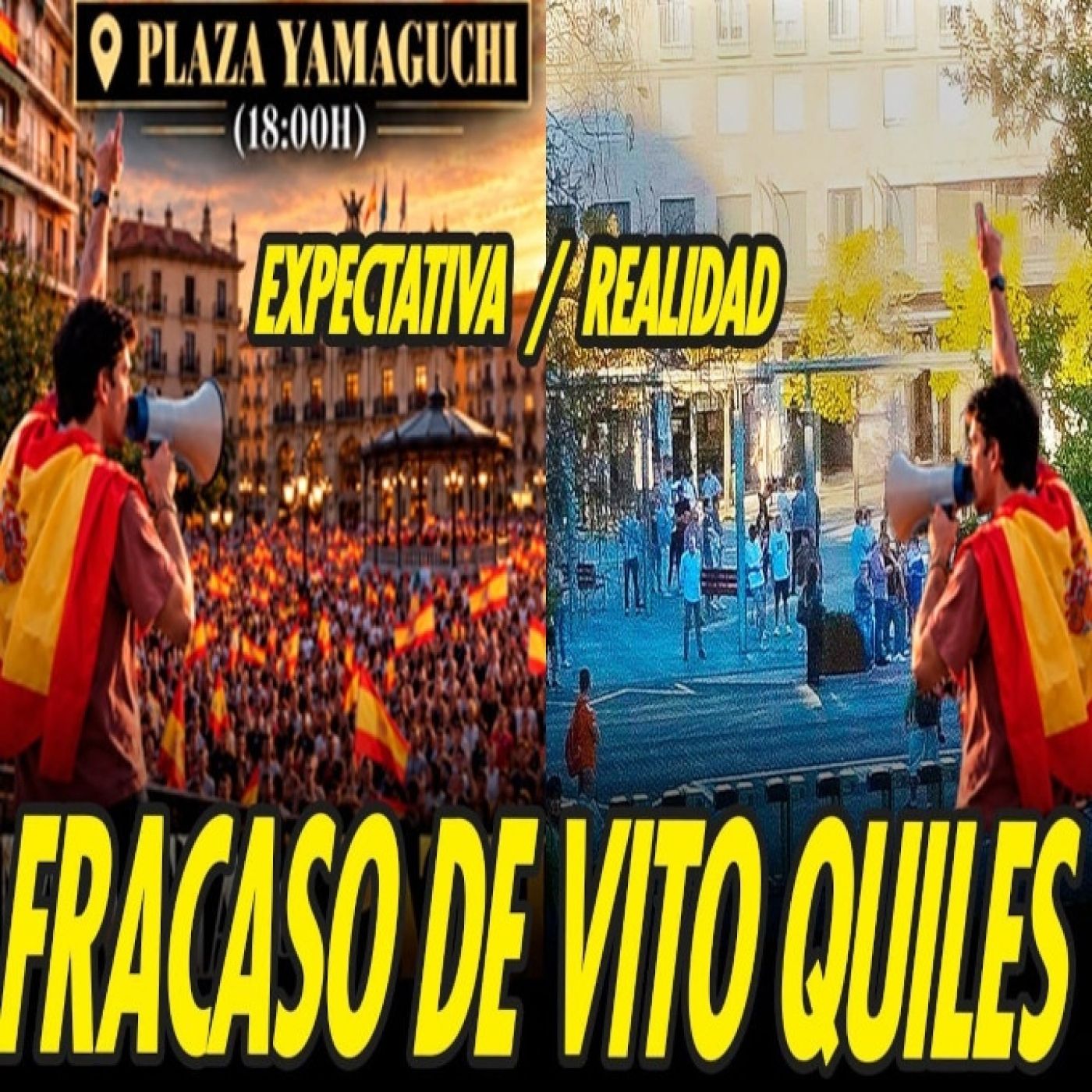 EL FRACASO DE VITO QUILES EN PAMPLONA: MÁS POLICÍAS QUE SEGUIDORES Y CARGAS