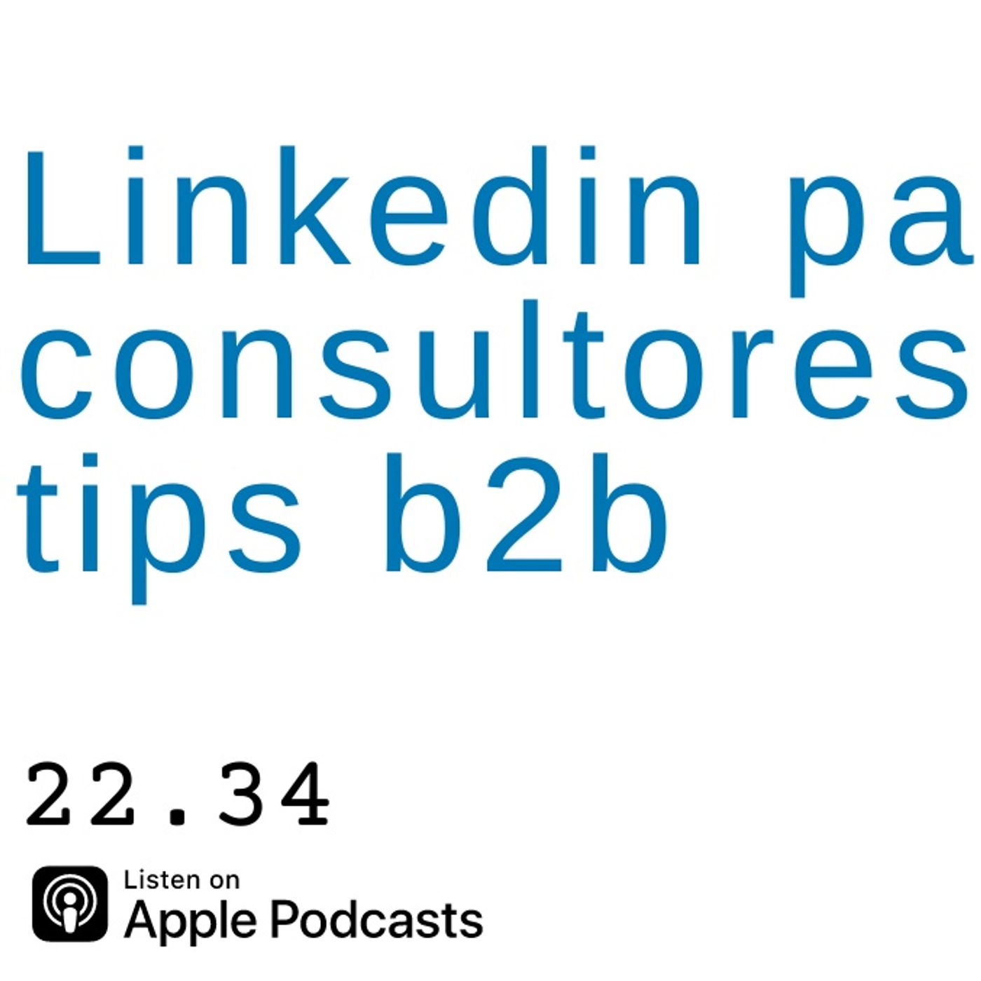 Marketing B2B, con Juanjo Amengual