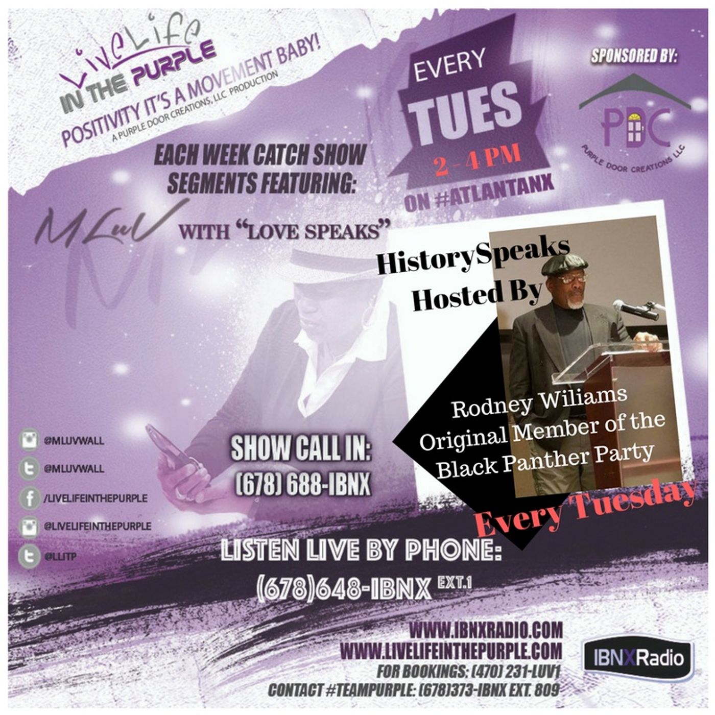 Live Life In The Purple