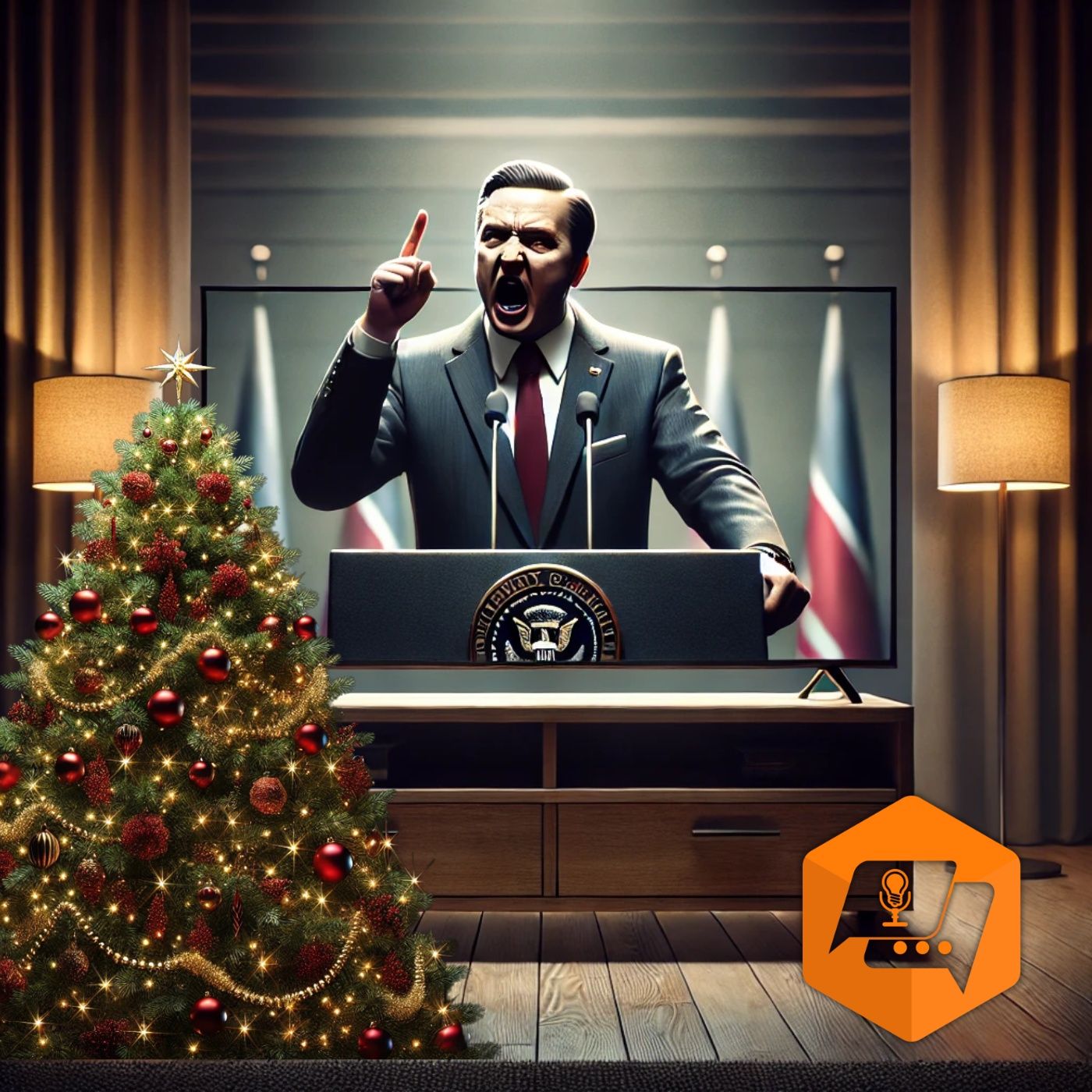 O presente de Natal foi a ameaça de crise internacional | Cristiane Reis (Robbu) episode artwork