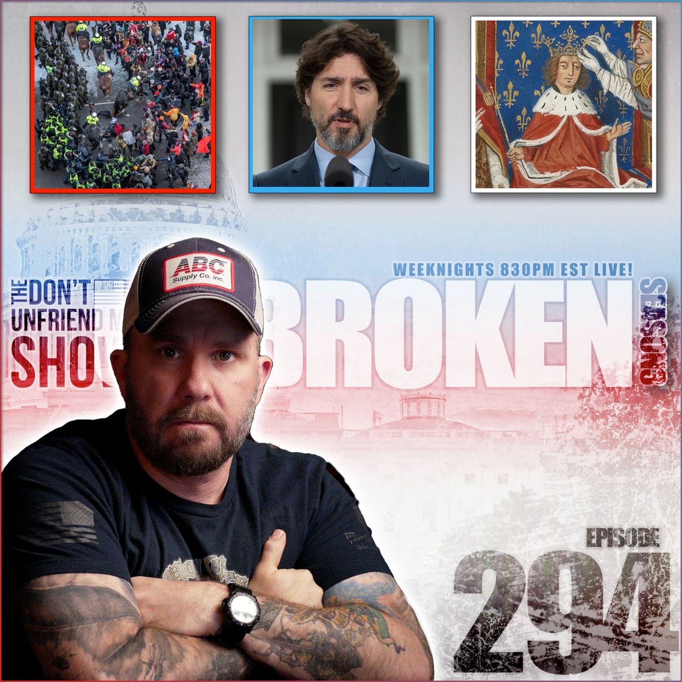 #294: Sunday Live Show: Justin Trudeau, Tyranny, and why the Democrats are ghosting. episode artwork
