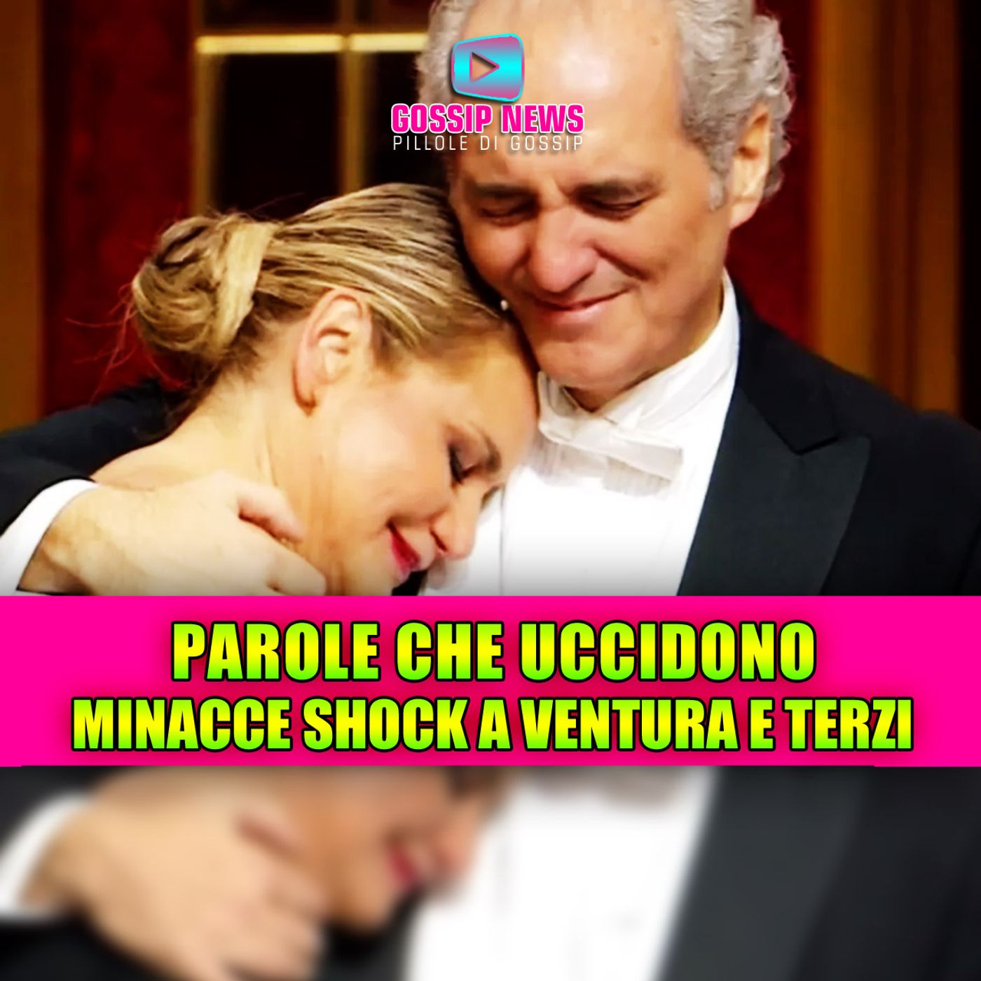 Minacce shock a Simona Ventura e Giovanni Terzi: gli audio e la denuncia