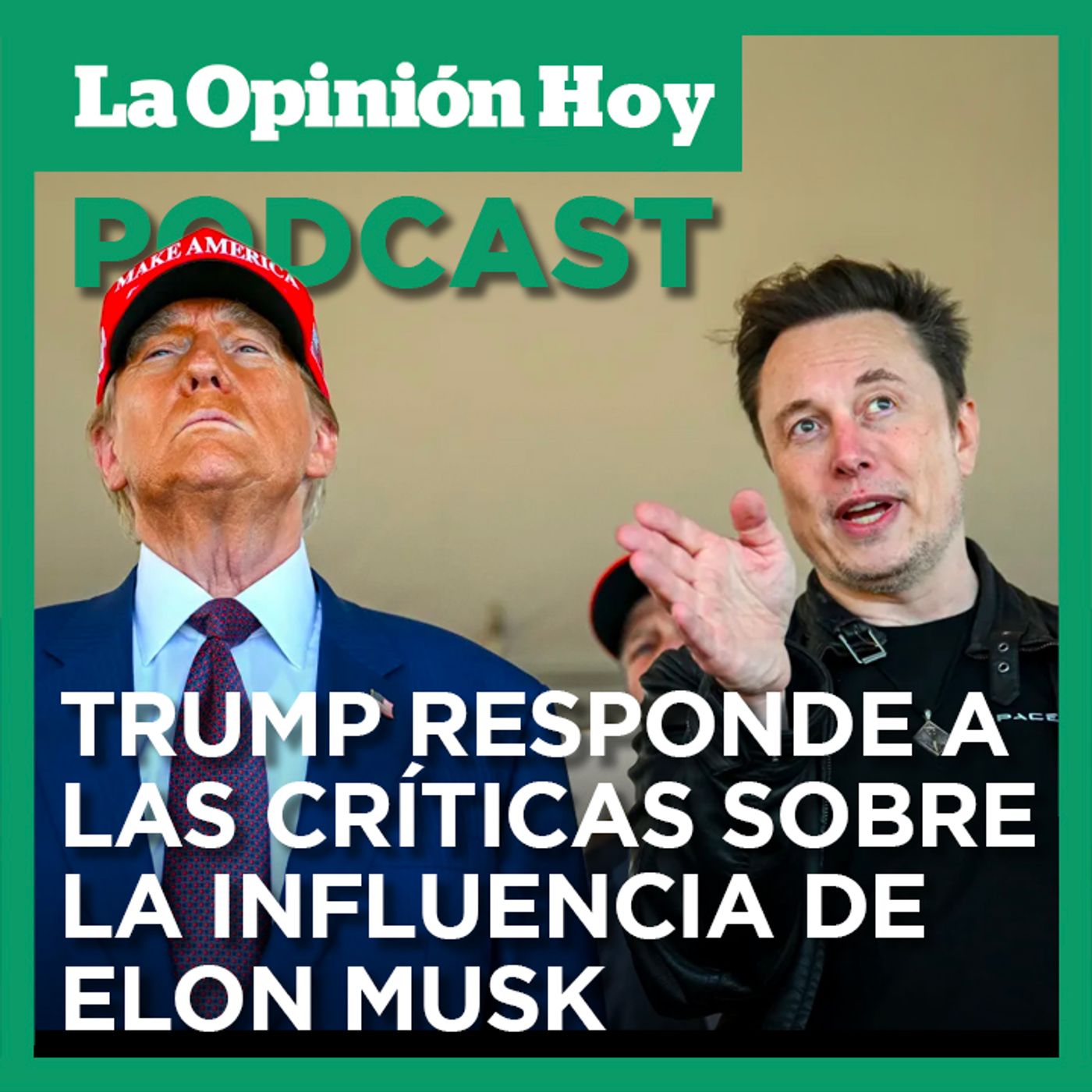 “Él no asumirá la presidencia”, responde Trump a demócratas sobre influencia de Elon Musk.