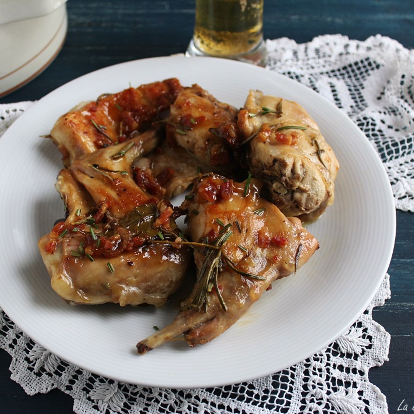Coniglio alla birra